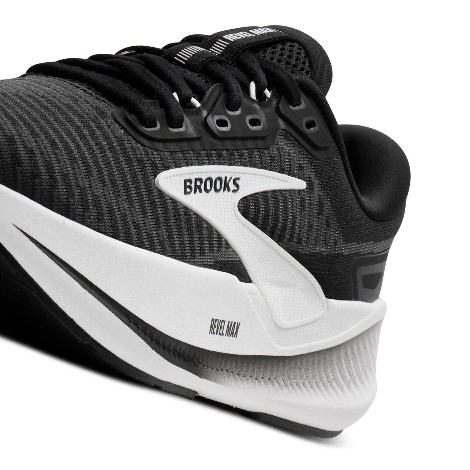 Brooks Womens Revel Max Running Shoes Black - Image 6