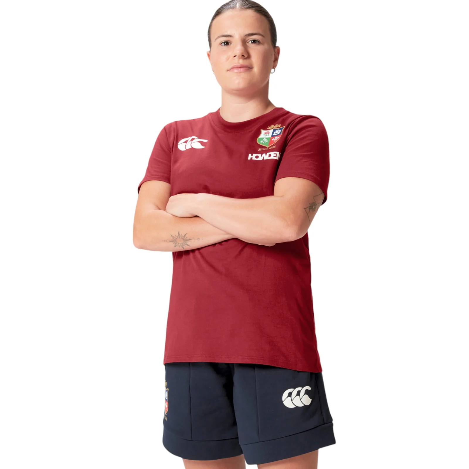 Canterbury British & Irish Lions Rugby 2024/25 Womens Cotton T-Shirt - Image 3
