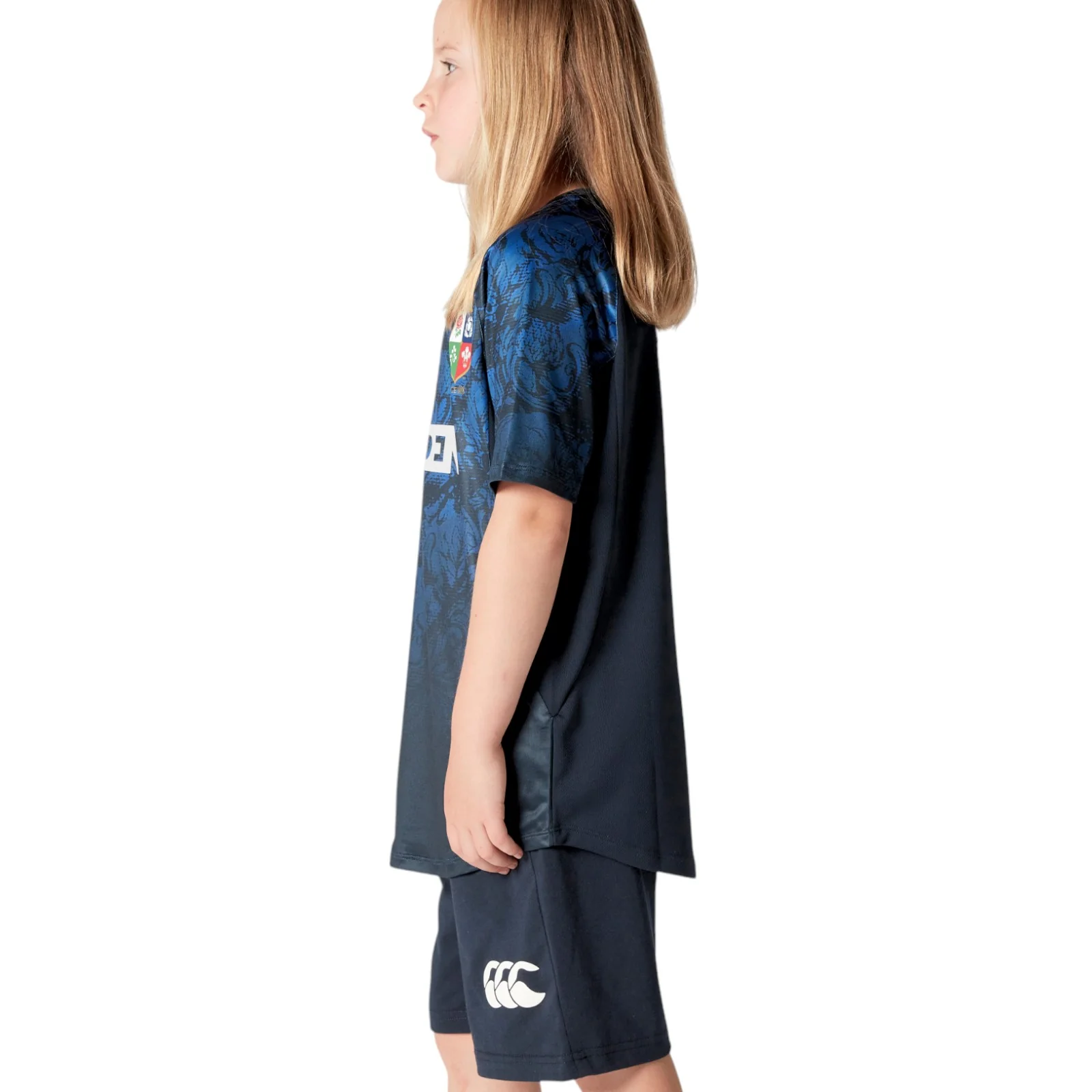 Canterbury British & Irish Lions Rugby 2024/25 Superlight Kids Short Sleeved Training T-shirt - Image 3