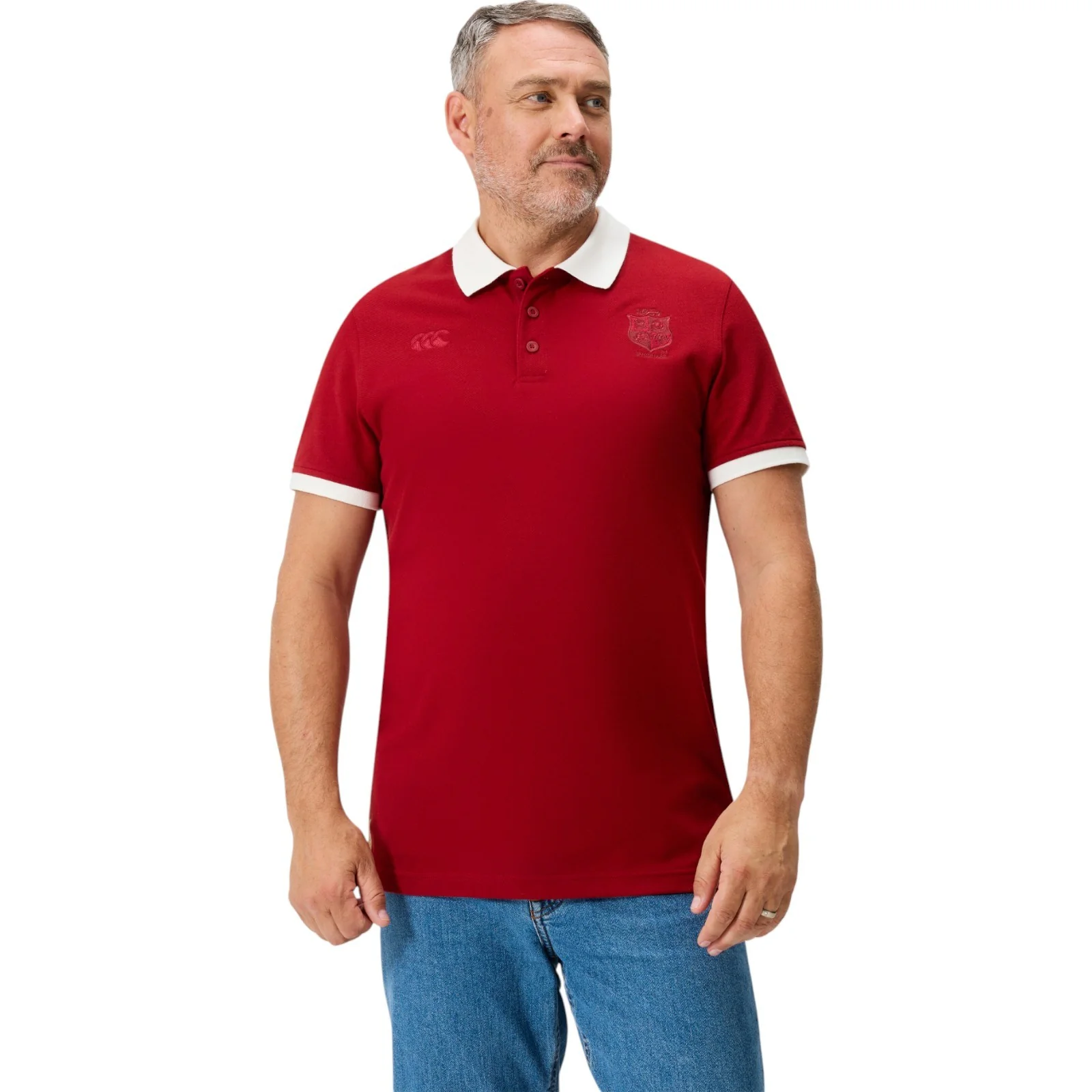Canterbury British & Irish Lions Rugby The Classics Adults Polo Shirt