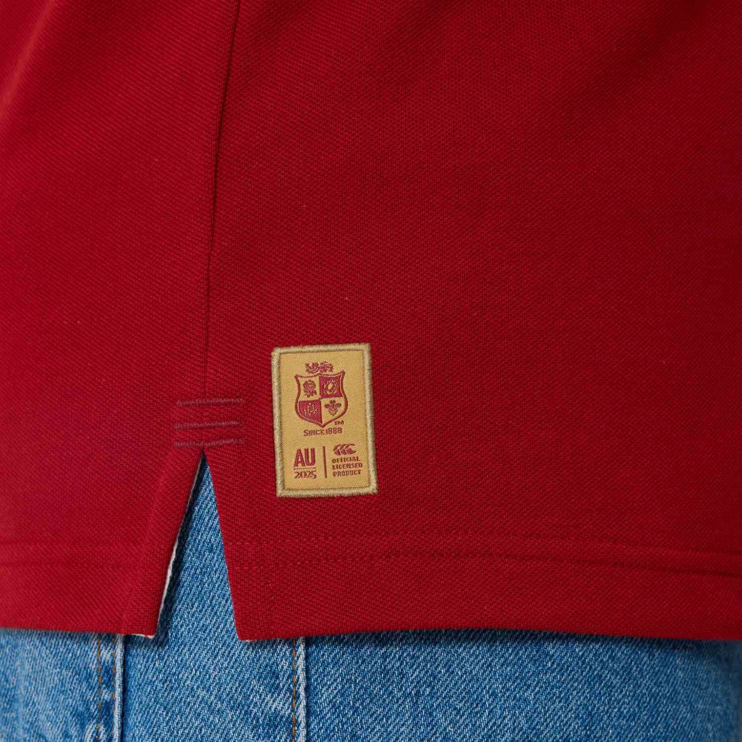 Canterbury British & Irish Lions Rugby The Classics Adults Polo Shirt - Image 5
