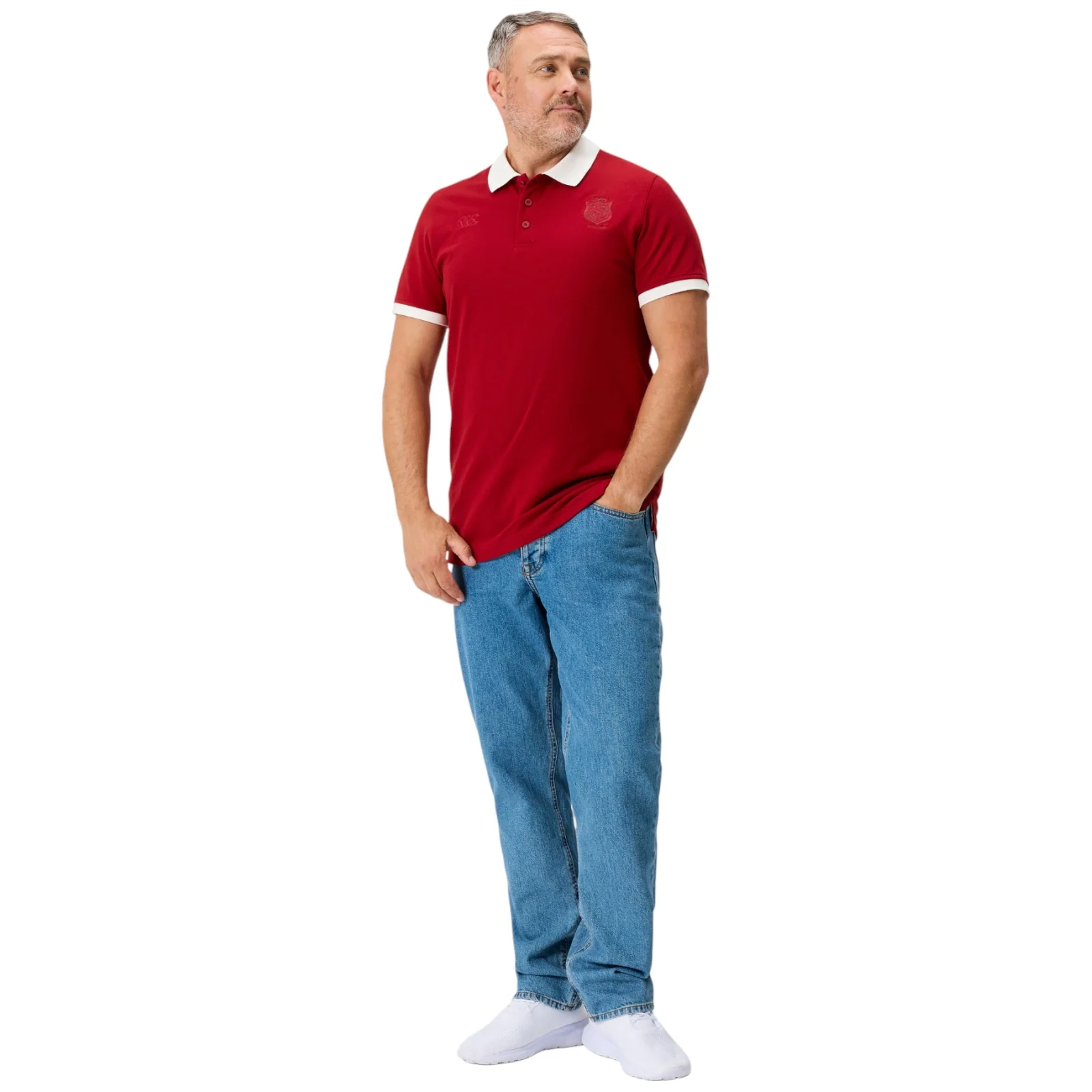 Canterbury British & Irish Lions Rugby The Classics Adults Polo Shirt - Image 6