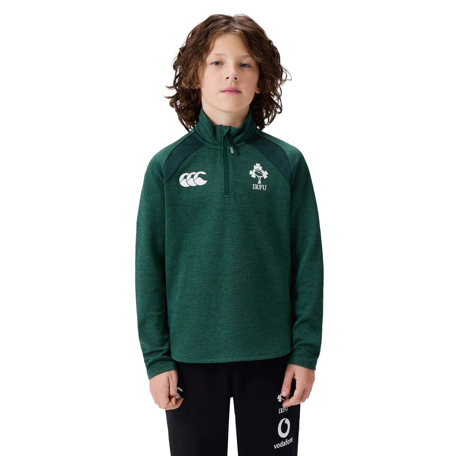 Canterbury IRFU Ireland Rugby 2025/26 Elite Kids Top