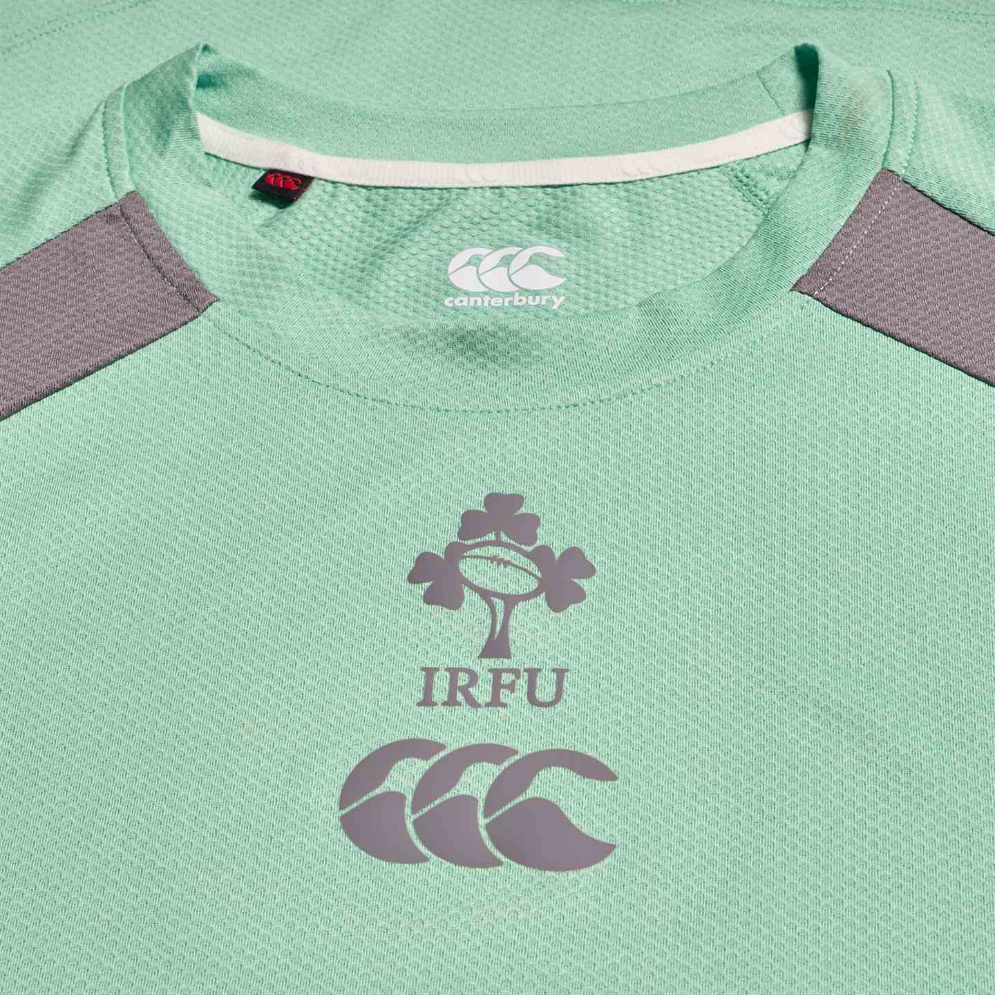 Canterbury IRFU Ireland Rugby Summer Tour 2025/26 Mens Elite Training T-Shirt - Image 3