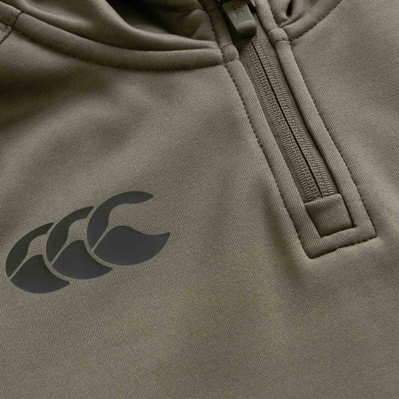 Canterbury IRFU Ireland Rugby Team Half-Zip Kids Training Hoodie - Image 8