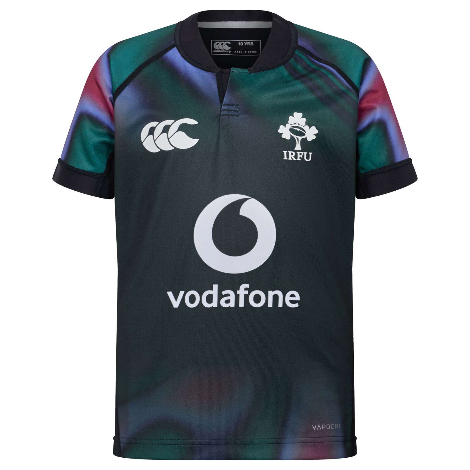 Canterbury IRFU Ireland Rugby 2025/26 Kids Pre-Game Pro Jersey
