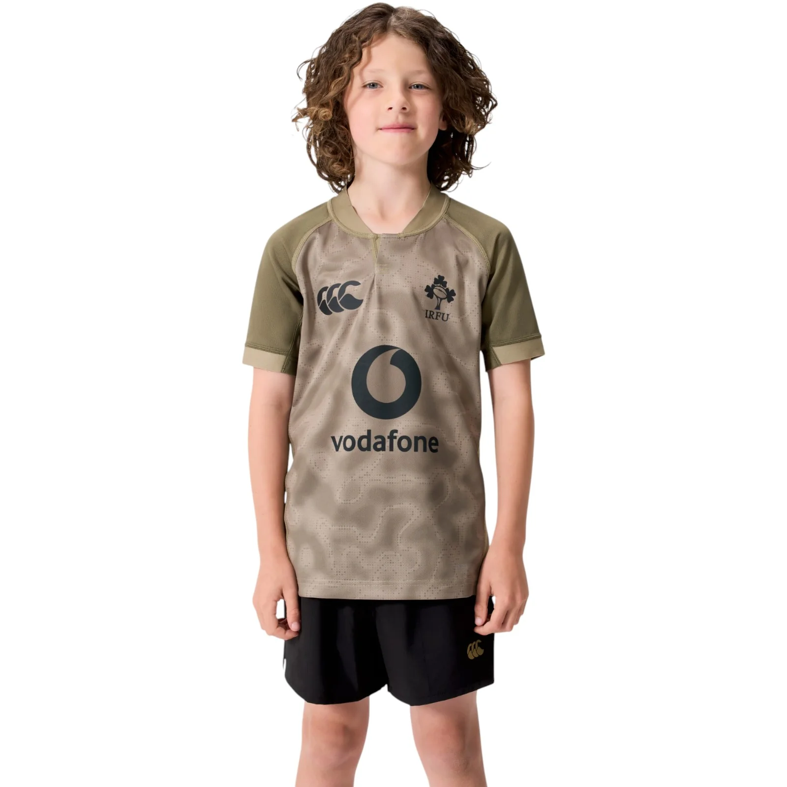 Canterbury IRFU Ireland Rugby 2025/26 Kids Train Pro Jersey - Image 3