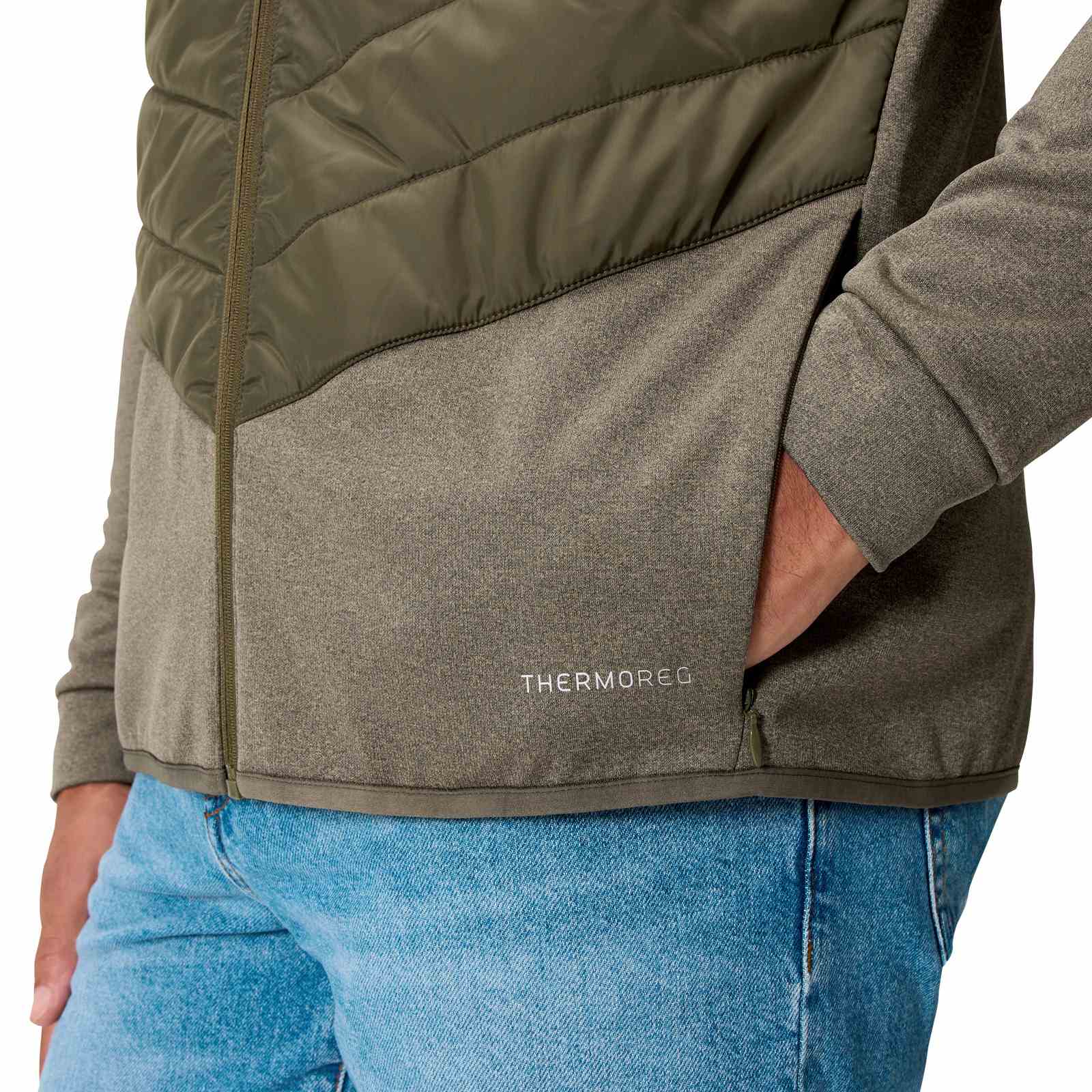 Canterbury Ireland IRFU Rugby 2025/26 Mens Hybrid Padded Jacket - Image 5