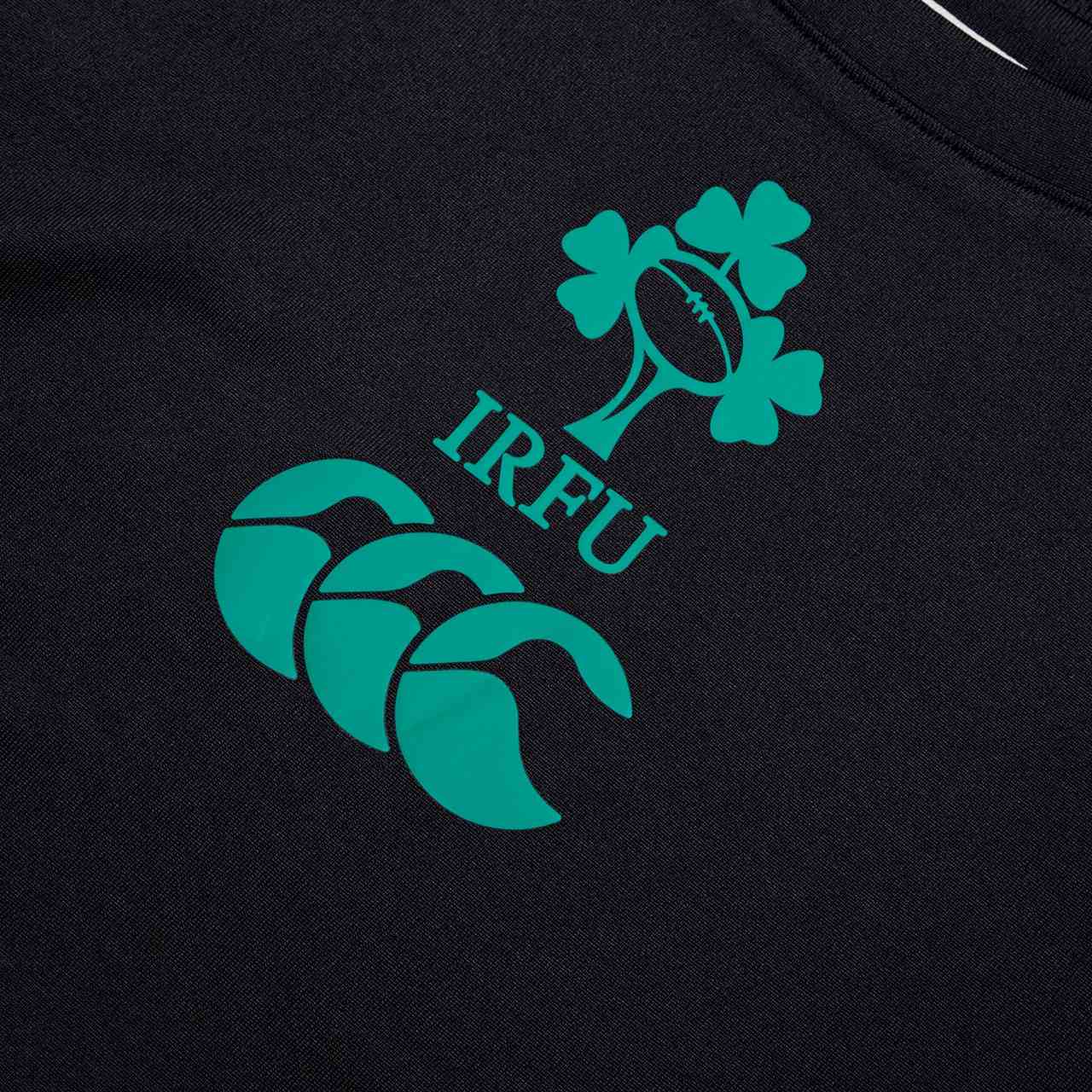 Canterbury IRFU Ireland Rugby 2025/26 Superlight Kids Training T-Shirt - Image 3