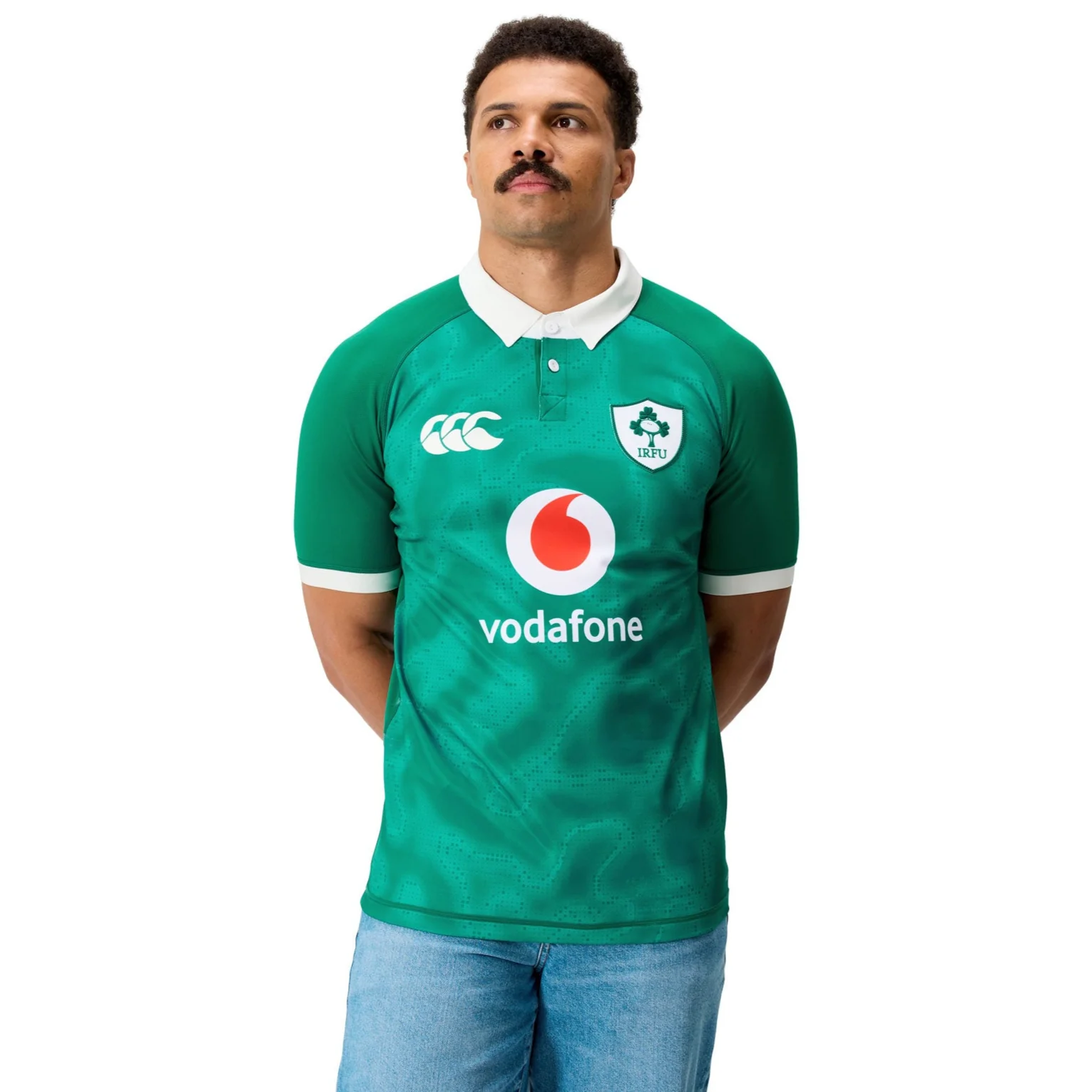 Canterbury IRFU Ireland Rugby 2025/26 Mens Home Pro Jersey - Image 3