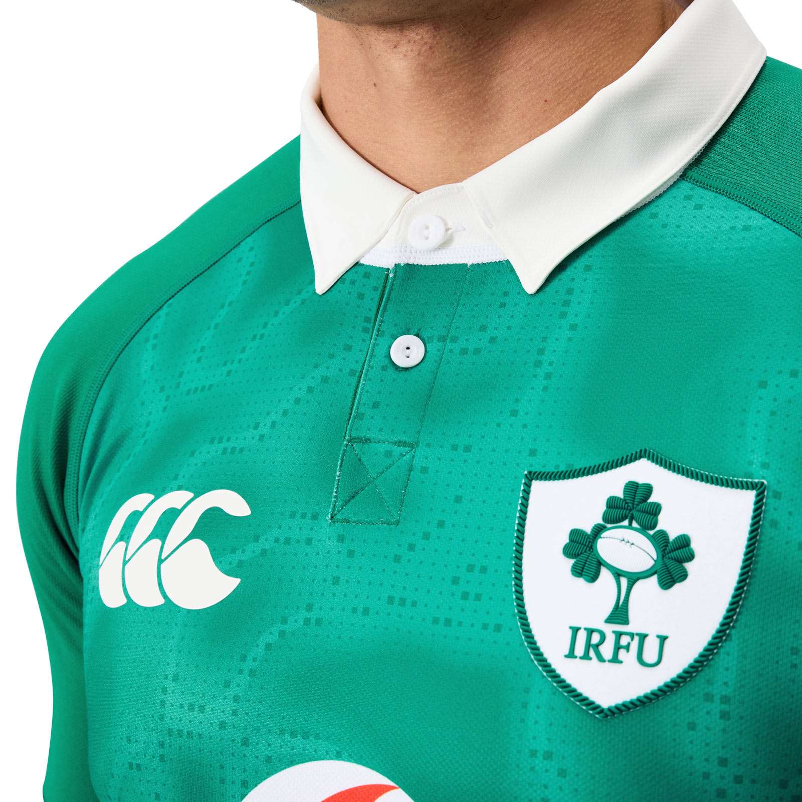 Canterbury IRFU Ireland Rugby 2025/26 Mens Home Pro Jersey - Image 6