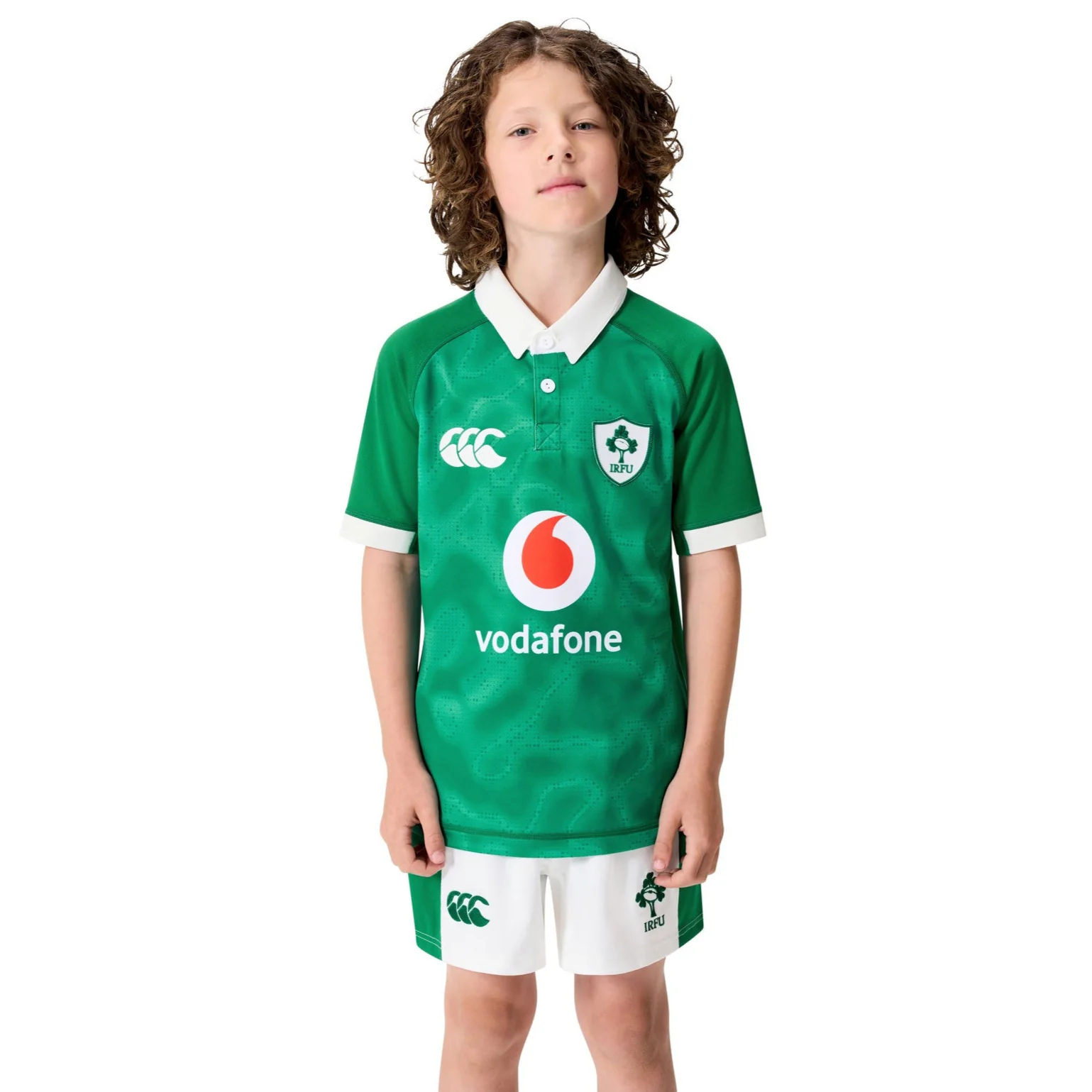 Canterbury IRFU Ireland Rugby 2025/26 Kids Home Pro Jersey - Image 3