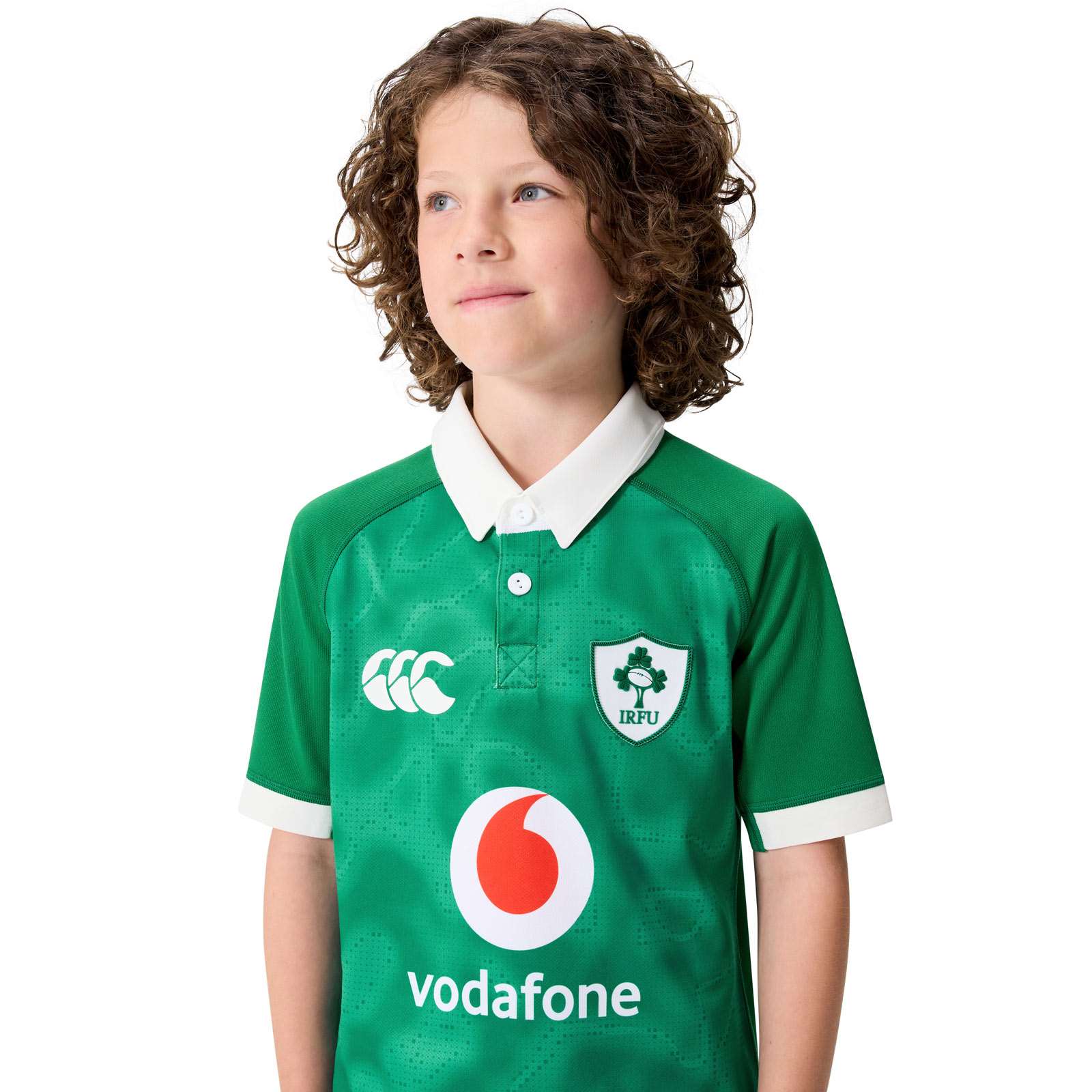 Canterbury IRFU Ireland Rugby 2025/26 Kids Home Pro Jersey - Image 5