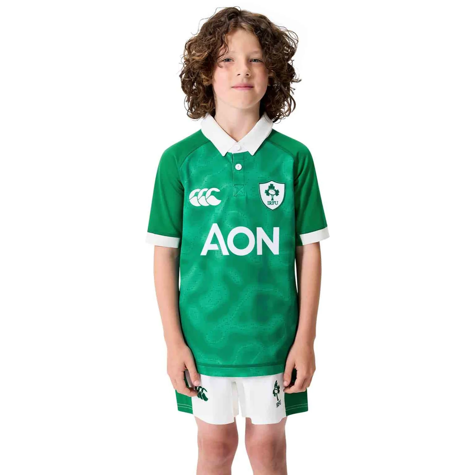 Canterbury IRFU Ireland Rugby 2025/26 Kids WXV Home Pro Jersey - Image 3