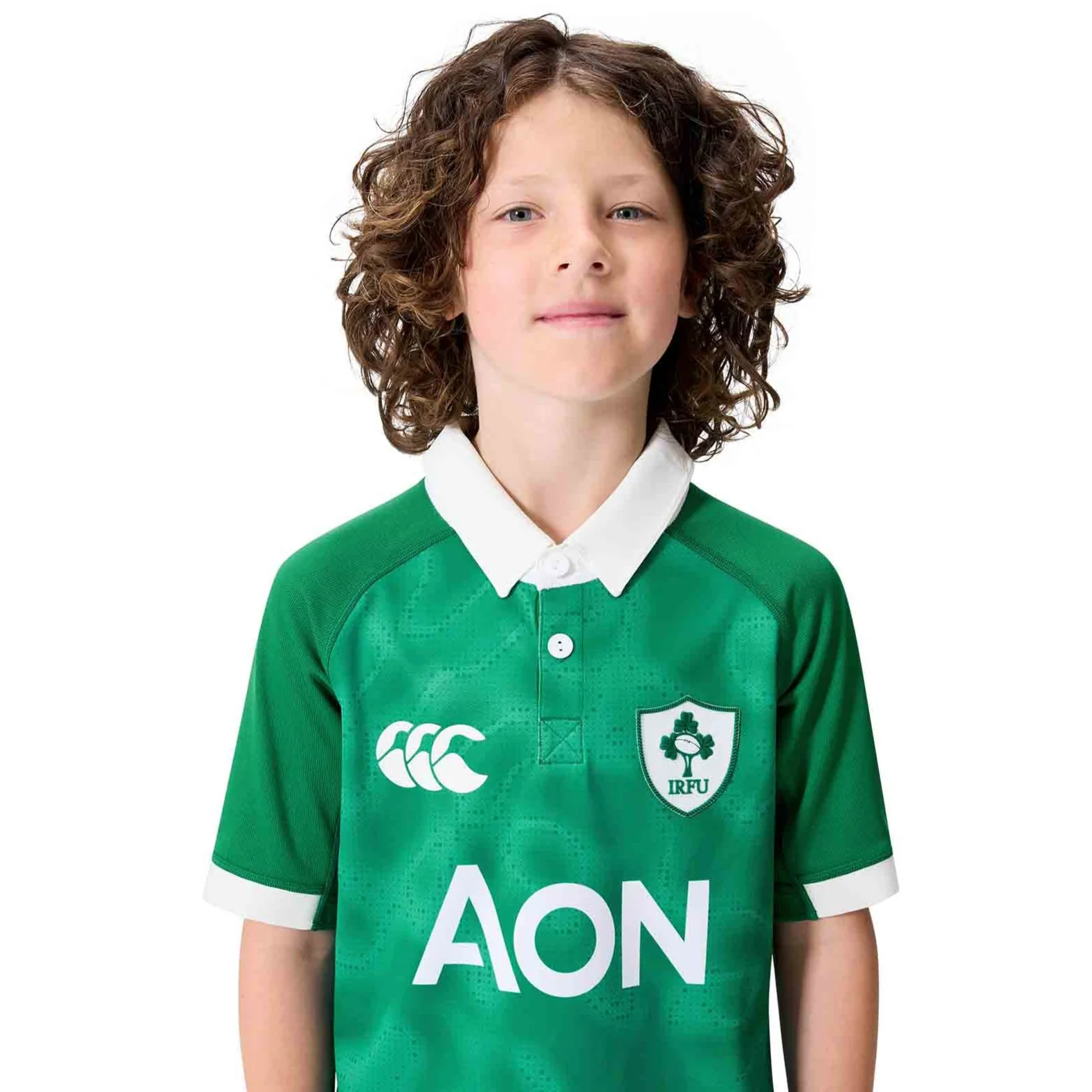 Canterbury IRFU Ireland Rugby 2025/26 Kids WXV Home Pro Jersey - Image 5