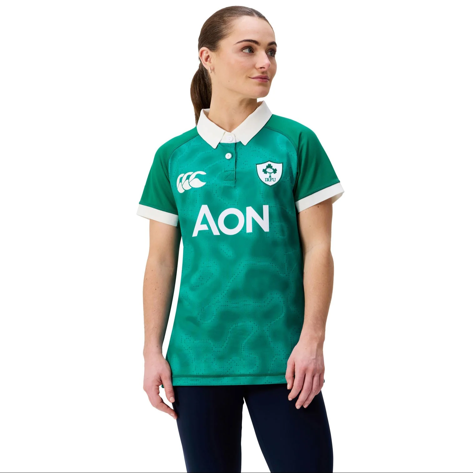 Canterbury IRFU Ireland Rugby 2025/26 Womens WXV Home Pro Jersey - Image 3
