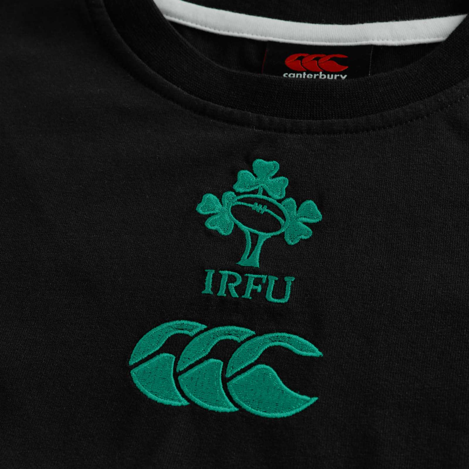 Canterbury IRFU Ireland Rugby Team Casual Kids T-Shirt 2025/26 - Image 6