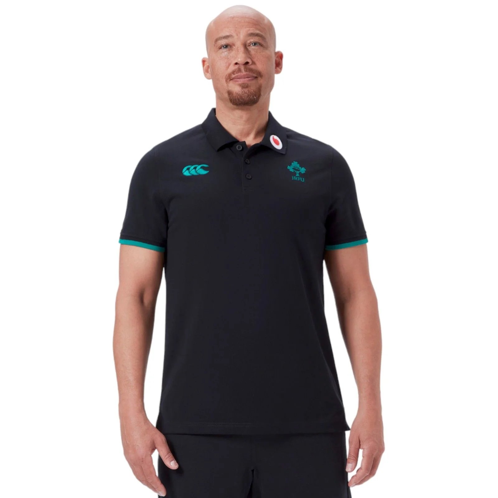 Canterbury IRFU Rugby Ireland 2025/26 Mens Team Polo Shirt - Image 8