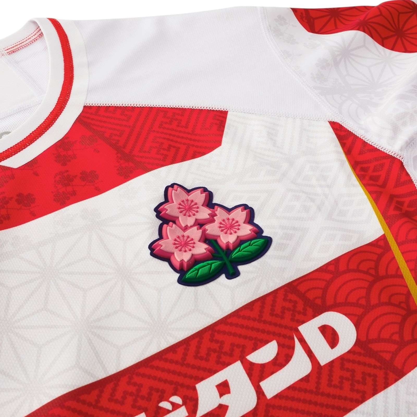 Canterbury JRFU Rugby Japan 2024/25 Kids Home Pro Short Sleeved Jersey - Image 3