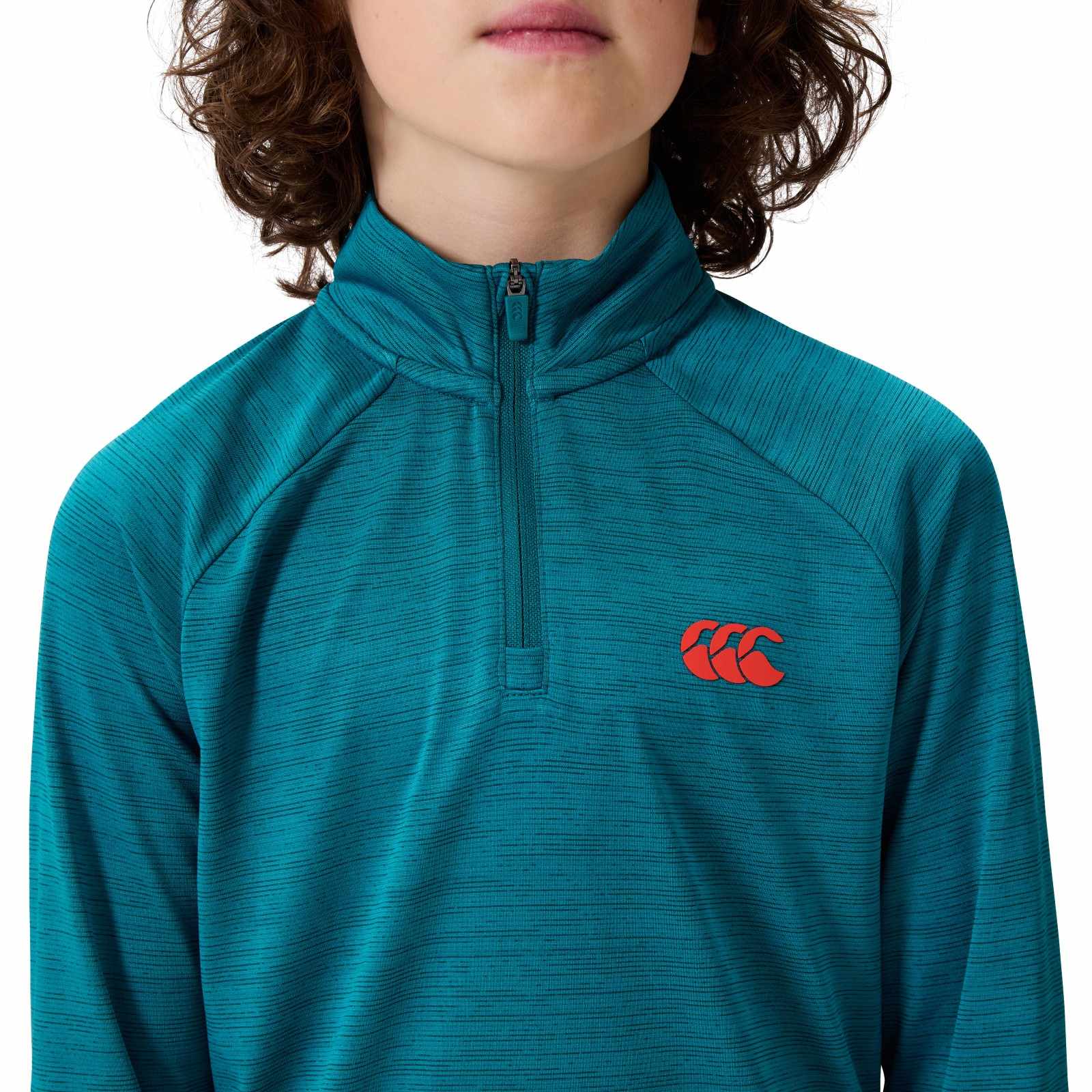 Canterbury Tempo+ Kids Half-Zip Training Top - Image 4