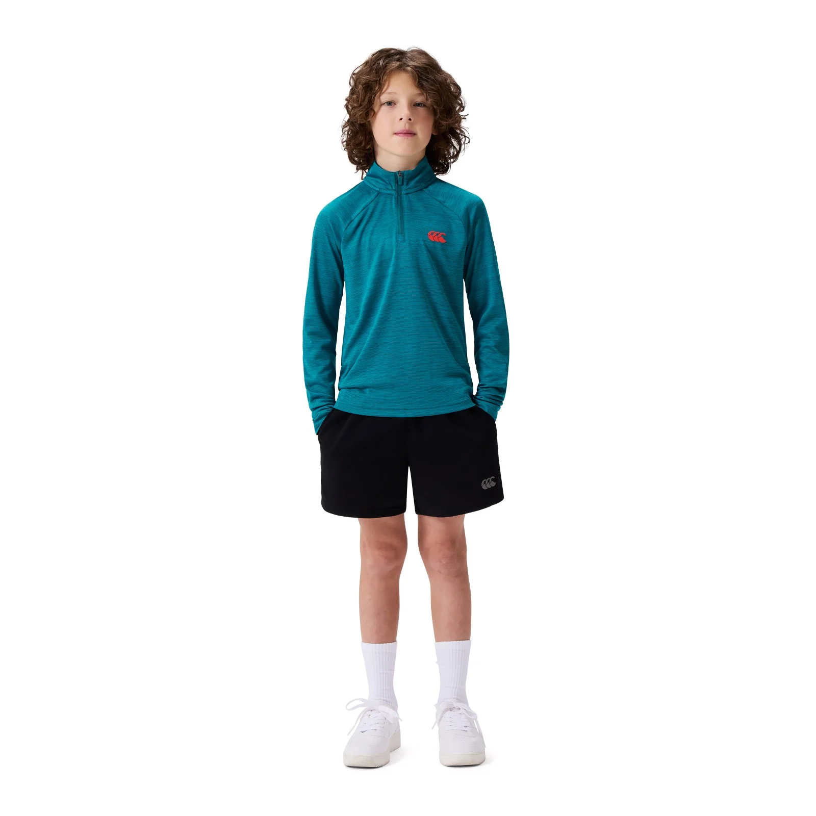 Canterbury Tempo+ Kids Half-Zip Training Top - Image 7