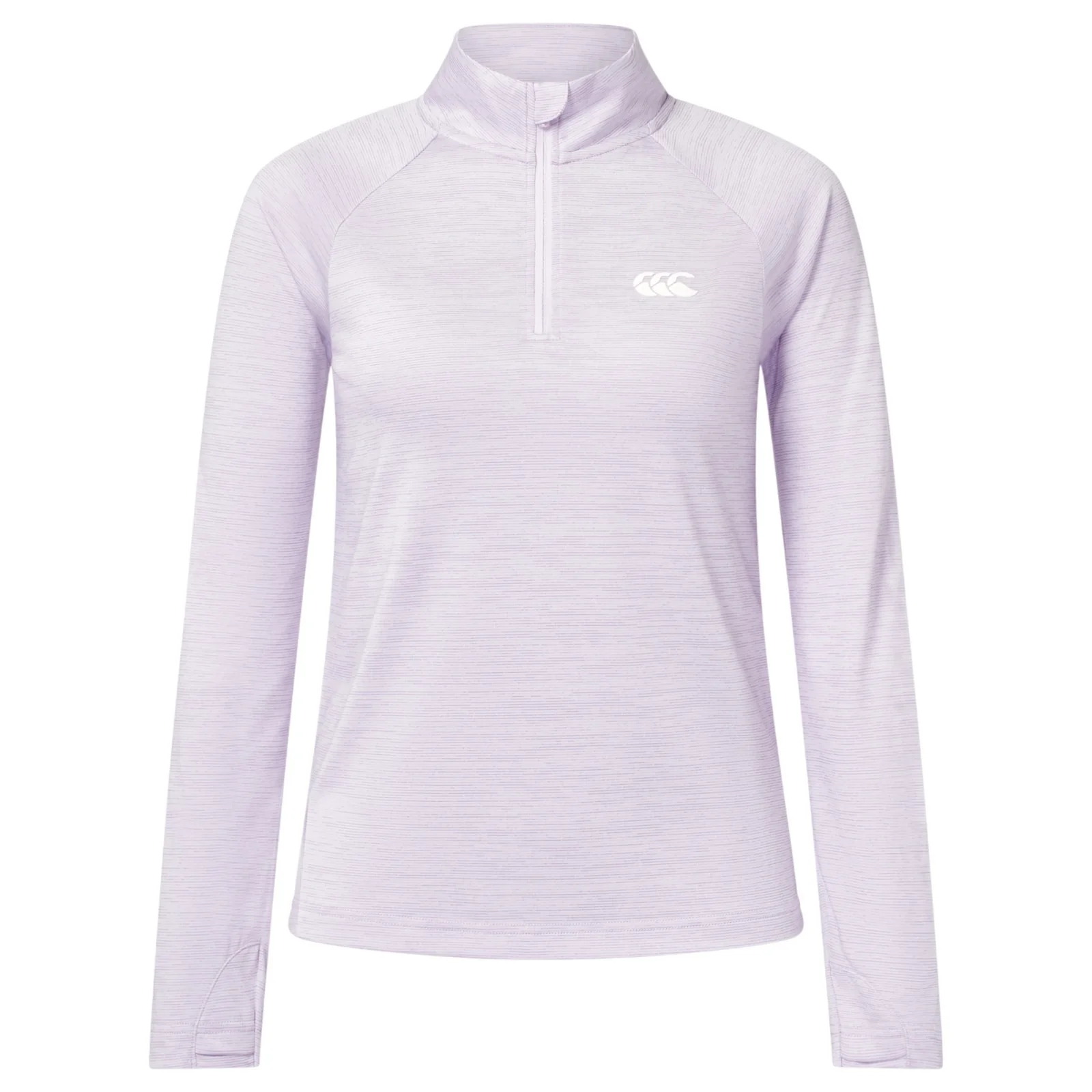 Canterbury Tempo+ Womens Half-Zip Knit Pullover Top - Image 9