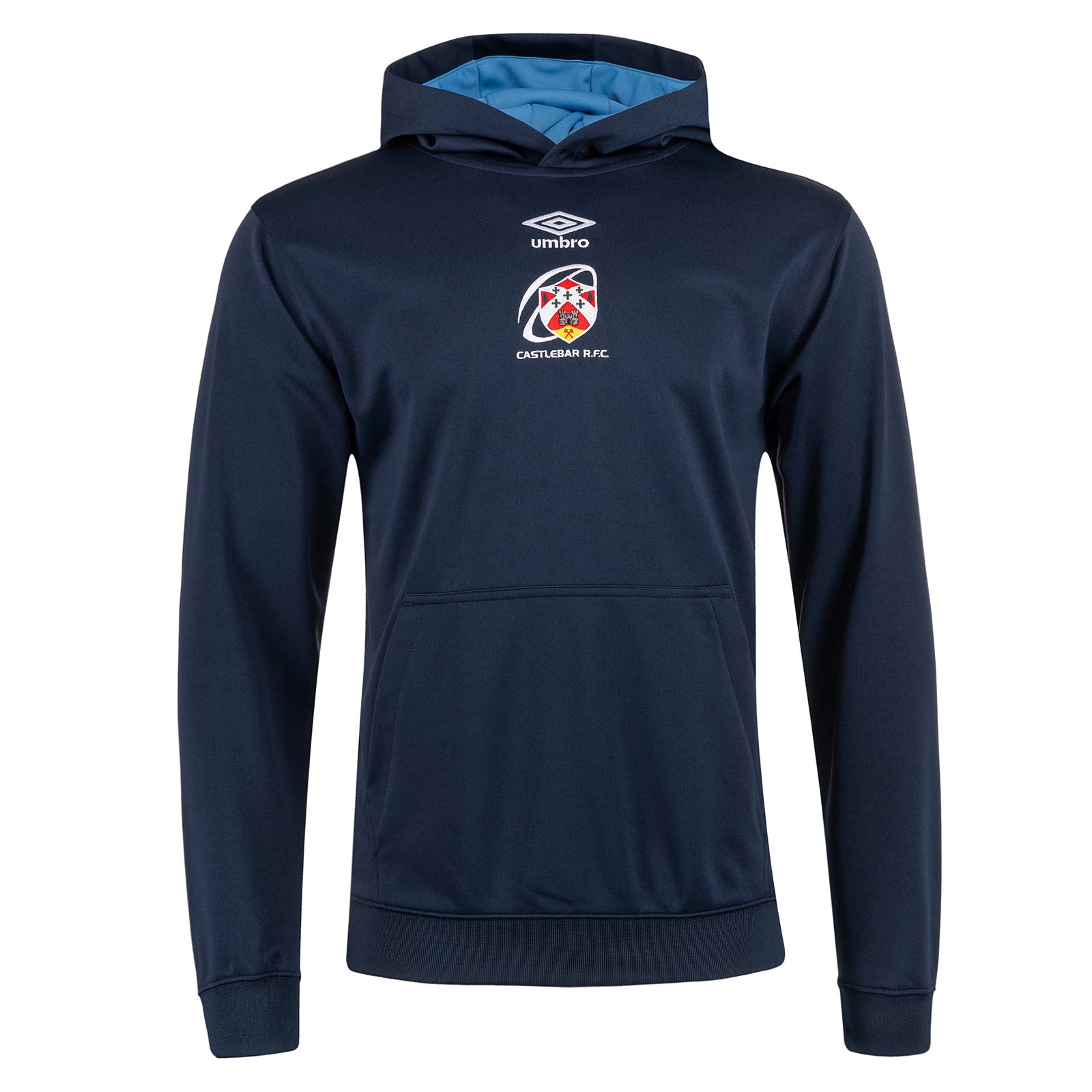 Umbro Castlebar Rugby Club 2024/25 Kids Overhead Hoodie - Image 3