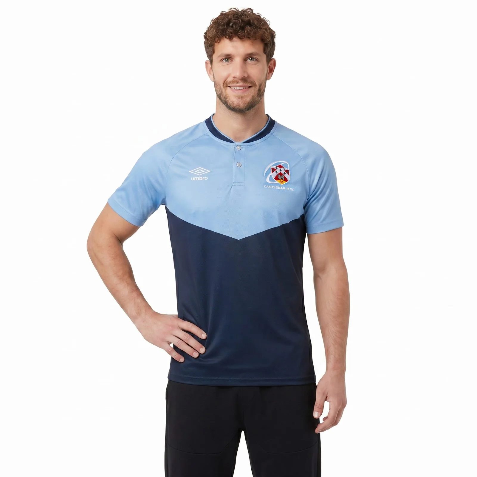 Umbro Castlebar Rugby Club Adults Short Sleeve Top