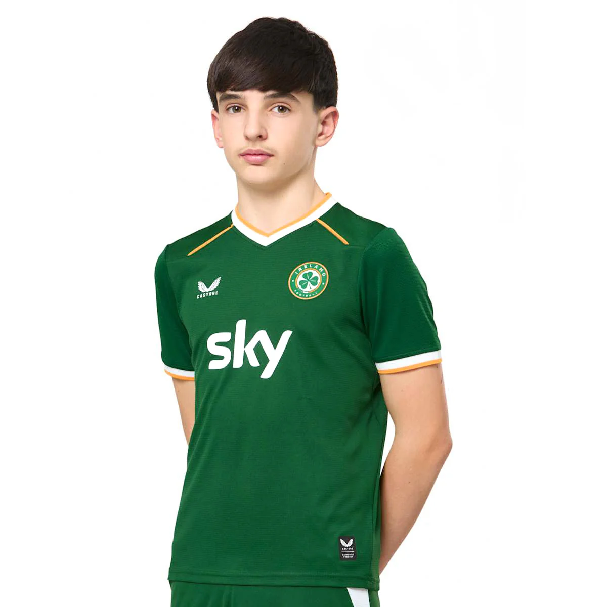 Castore FAI Ireland Football 2026 Kids Home Replica Jersey - Image 3
