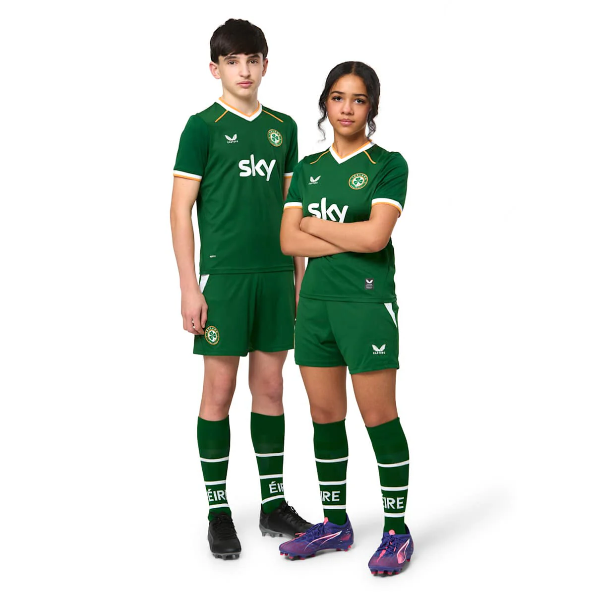 Castore FAI Ireland Football 2026 Kids Home Replica Jersey - Image 6