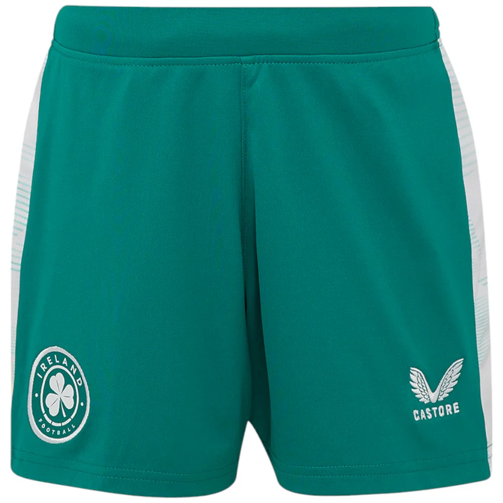 Castore FAI Ireland Football WNT 2025/26 Kids Away Short