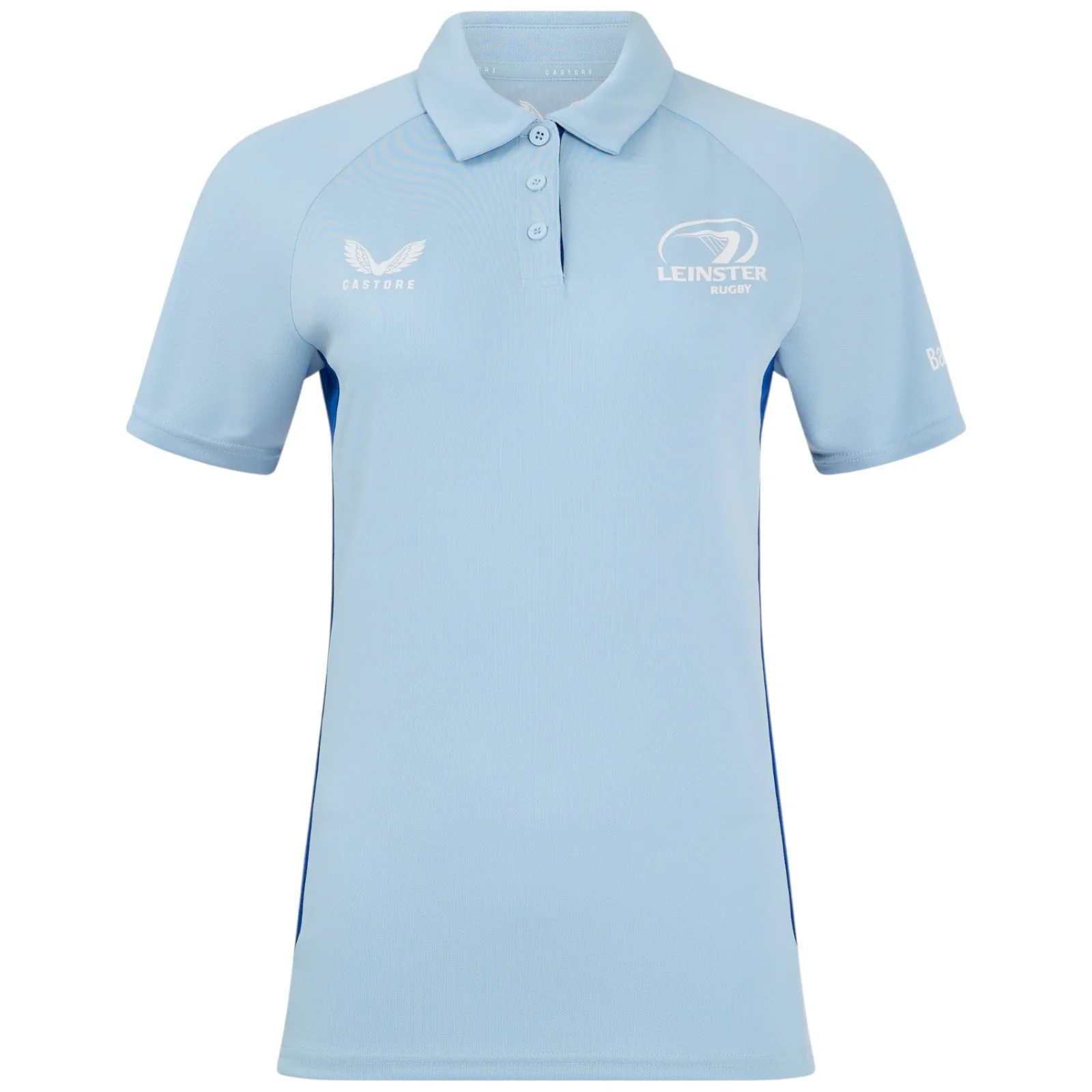 Castore Leinster Rugby Womens Players Media Polo Shirt