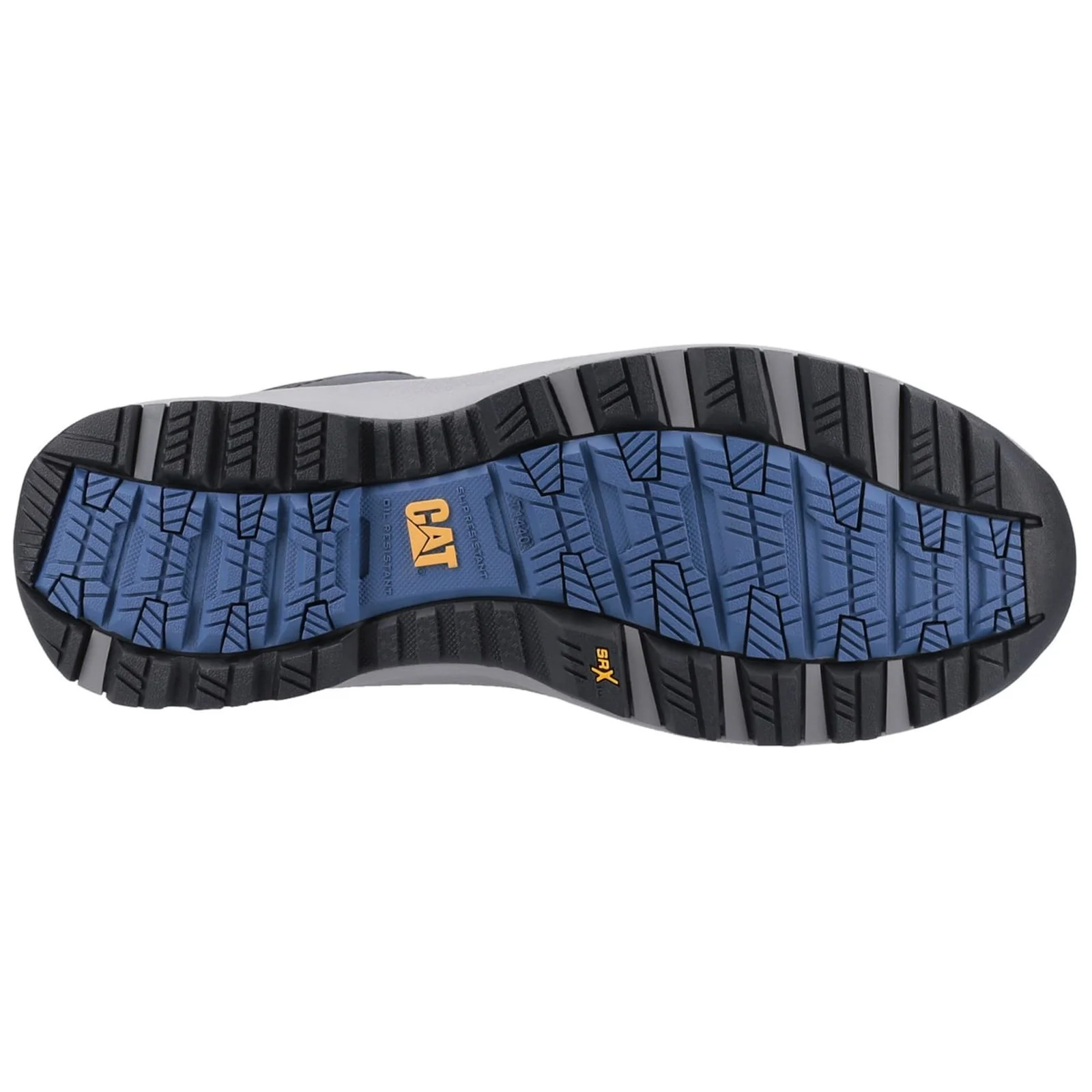 Caterpillar Mens Elmore Mid Safety Hiker Grey - Image 2