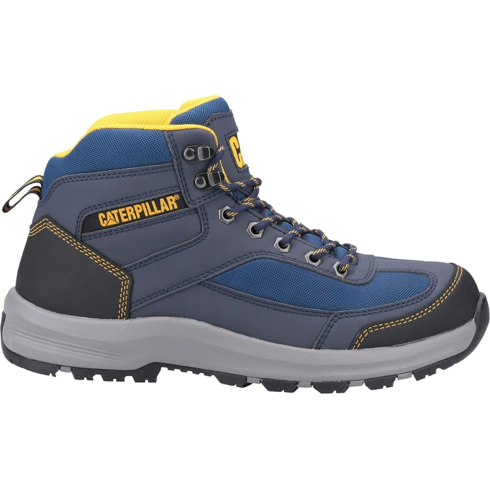 Caterpillar Mens Elmore Mid Safety Hiker Navy