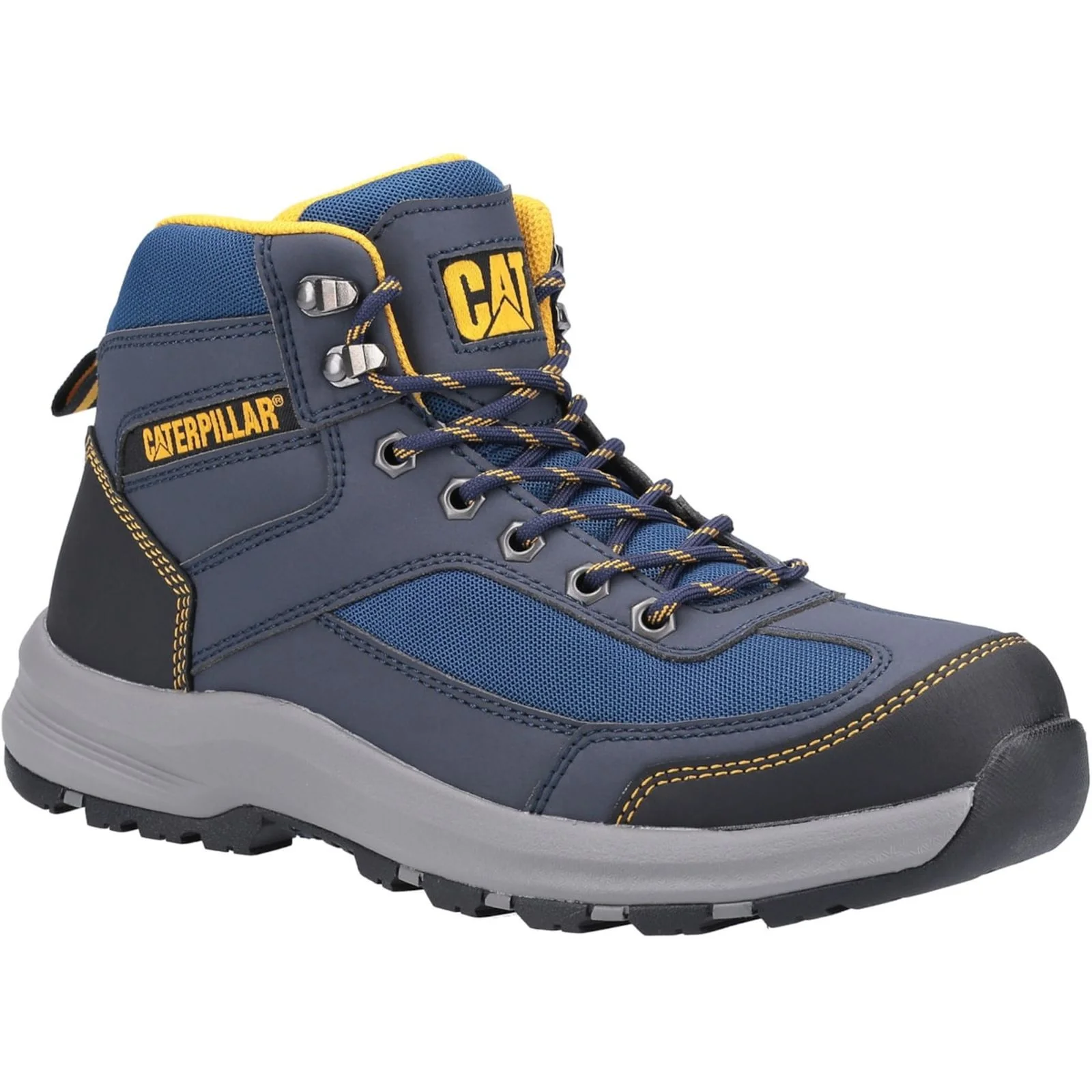 Caterpillar Mens Elmore Mid Safety Hiker Navy - Image 4