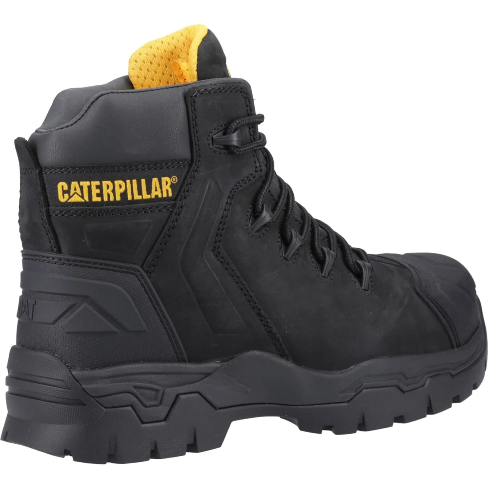 Caterpillar Mens Everett S3 WP Safety Boot Black - Image 4