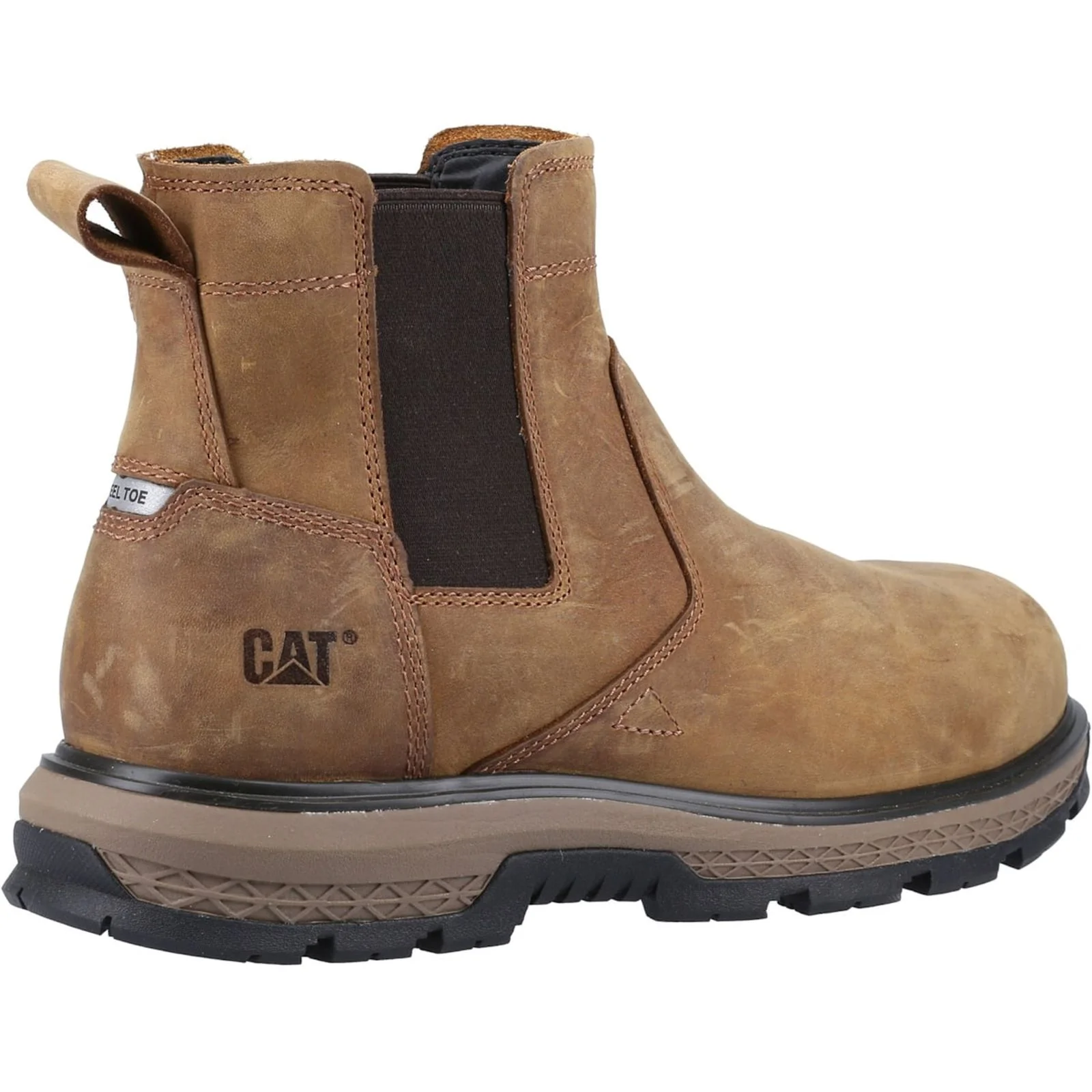 Caterpillar Mens Exposition Chelsea Safety Boot Pyramid - Image 3