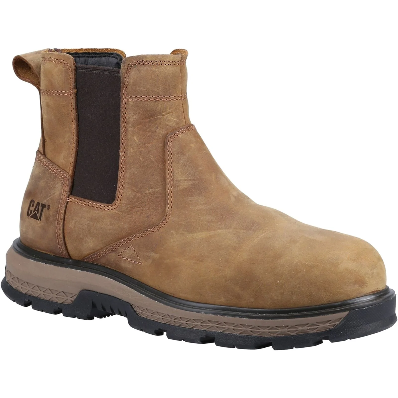 Caterpillar Mens Exposition Chelsea Safety Boot Pyramid - Image 4
