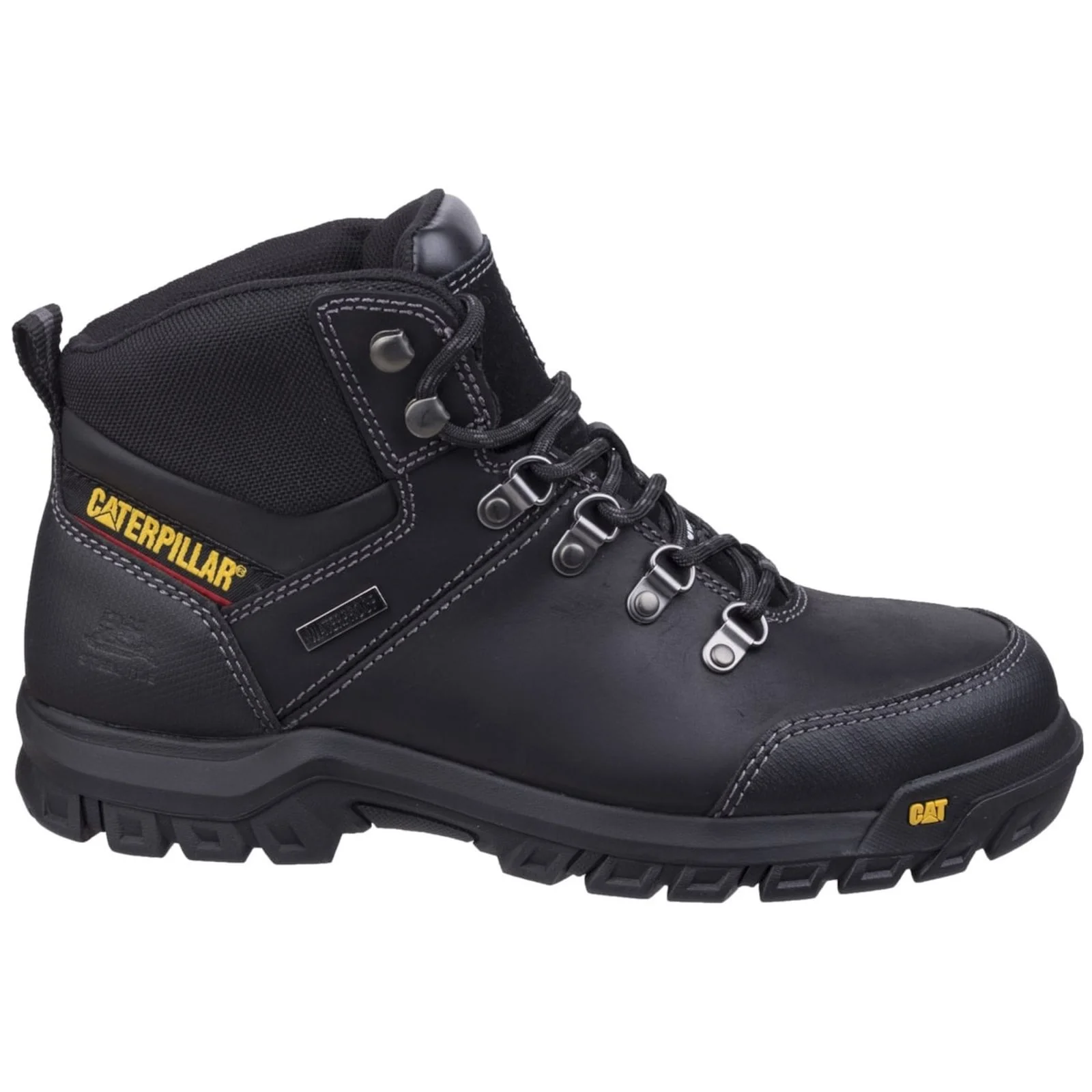 Caterpillar Mens Framework Safety Boot ST S3 WR HRO SRA Black
