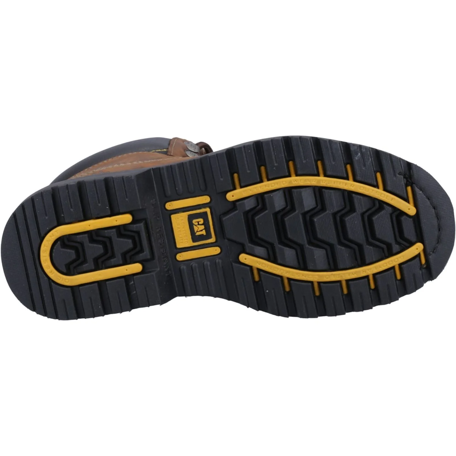 Caterpillar Mens Holton Safety Boot Brown - Image 3