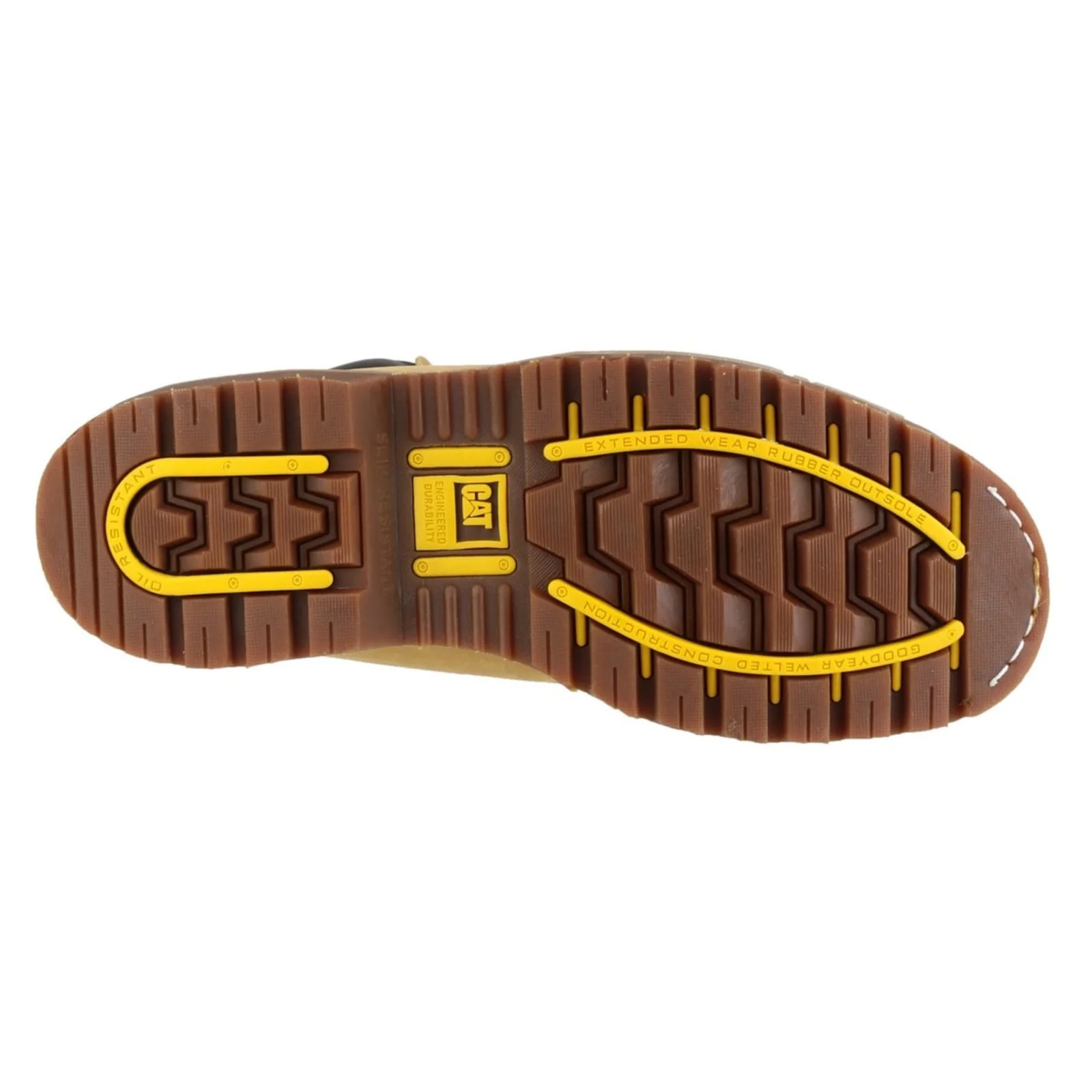 Caterpillar Mens Holton Safety Boot Honey - Image 2
