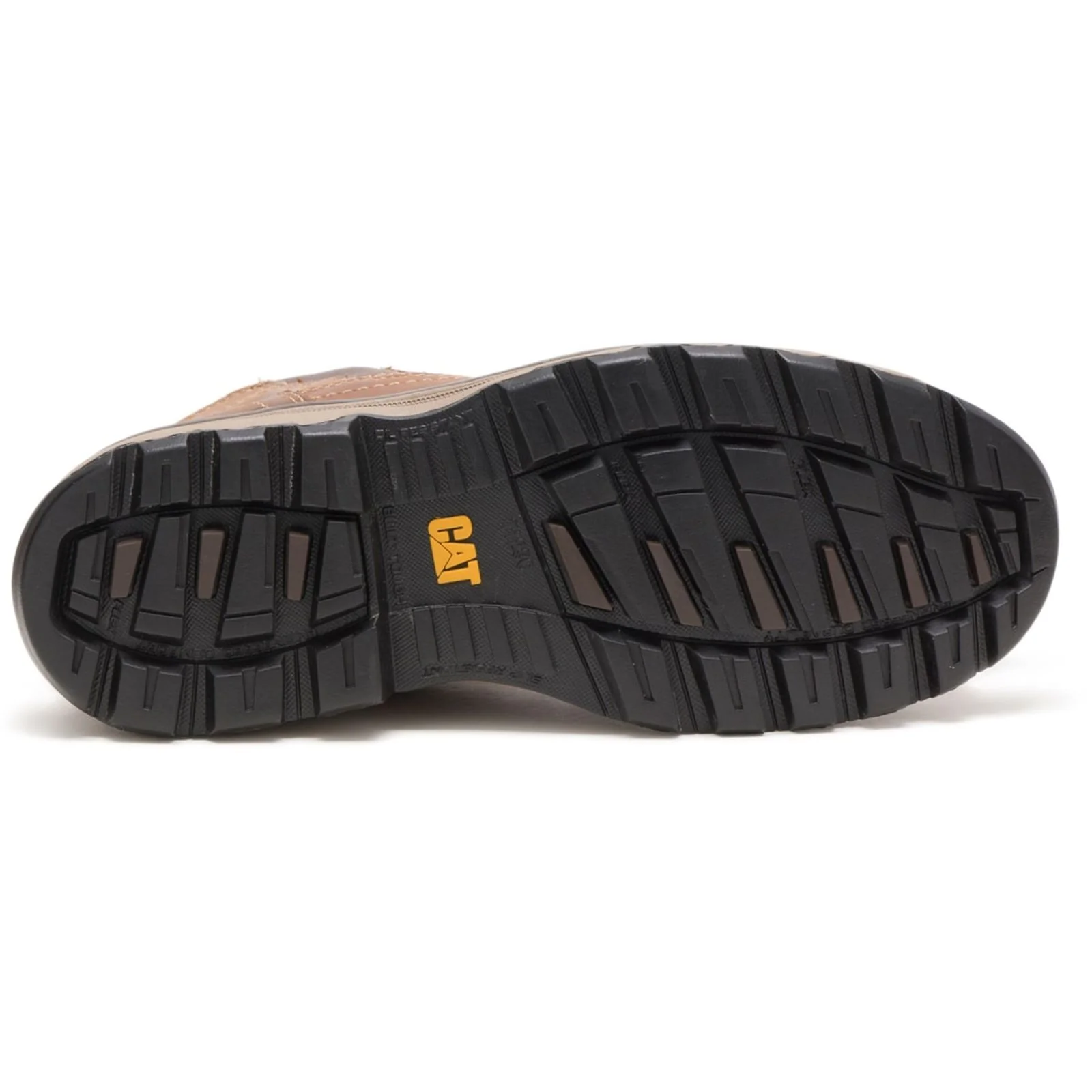 Caterpillar Mens Pelton Safety Boot Dark Beige - Image 4