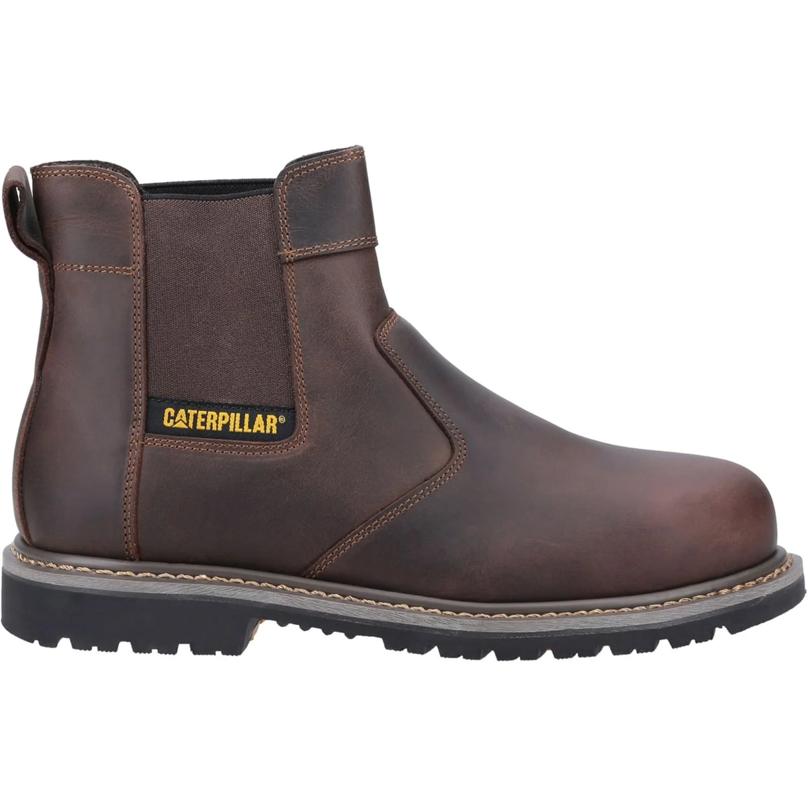 Caterpillar Mens Powerplant Dealer Safety Boot Brown