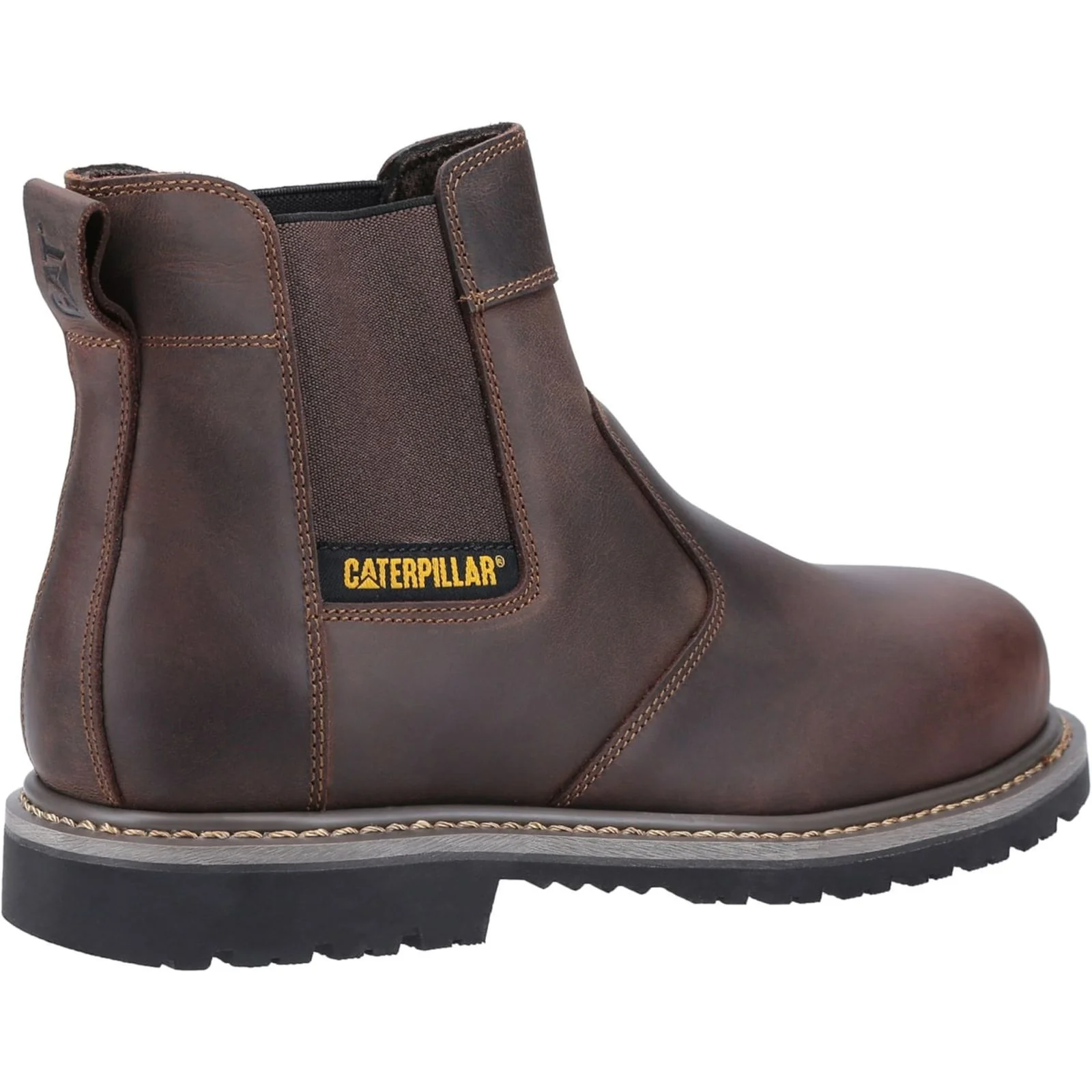 Caterpillar Mens Powerplant Dealer Safety Boot Brown - Image 3