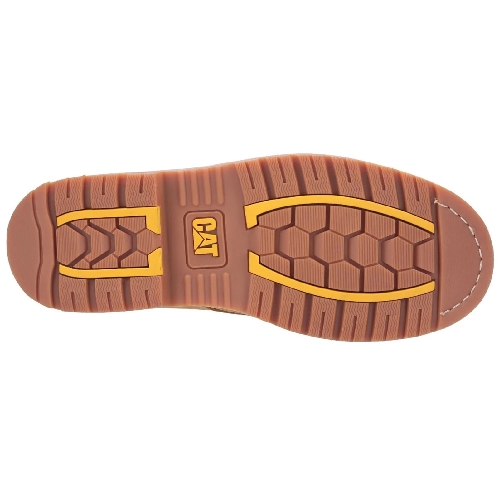 Caterpillar Mens Powerplant GYW Safety Boot Honey - Image 2
