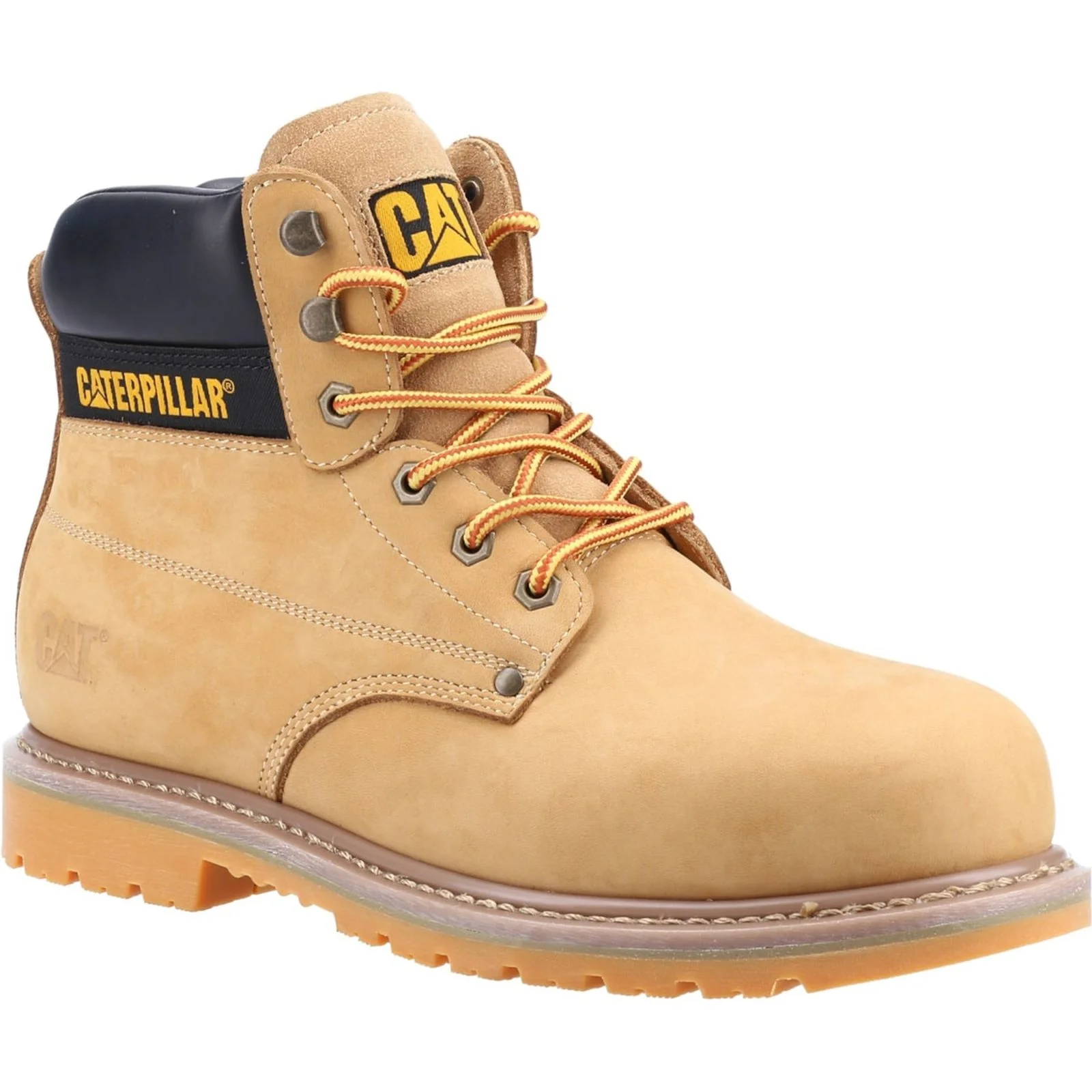 Caterpillar Mens Powerplant S3 GYW Safety Boot Honey - Image 4