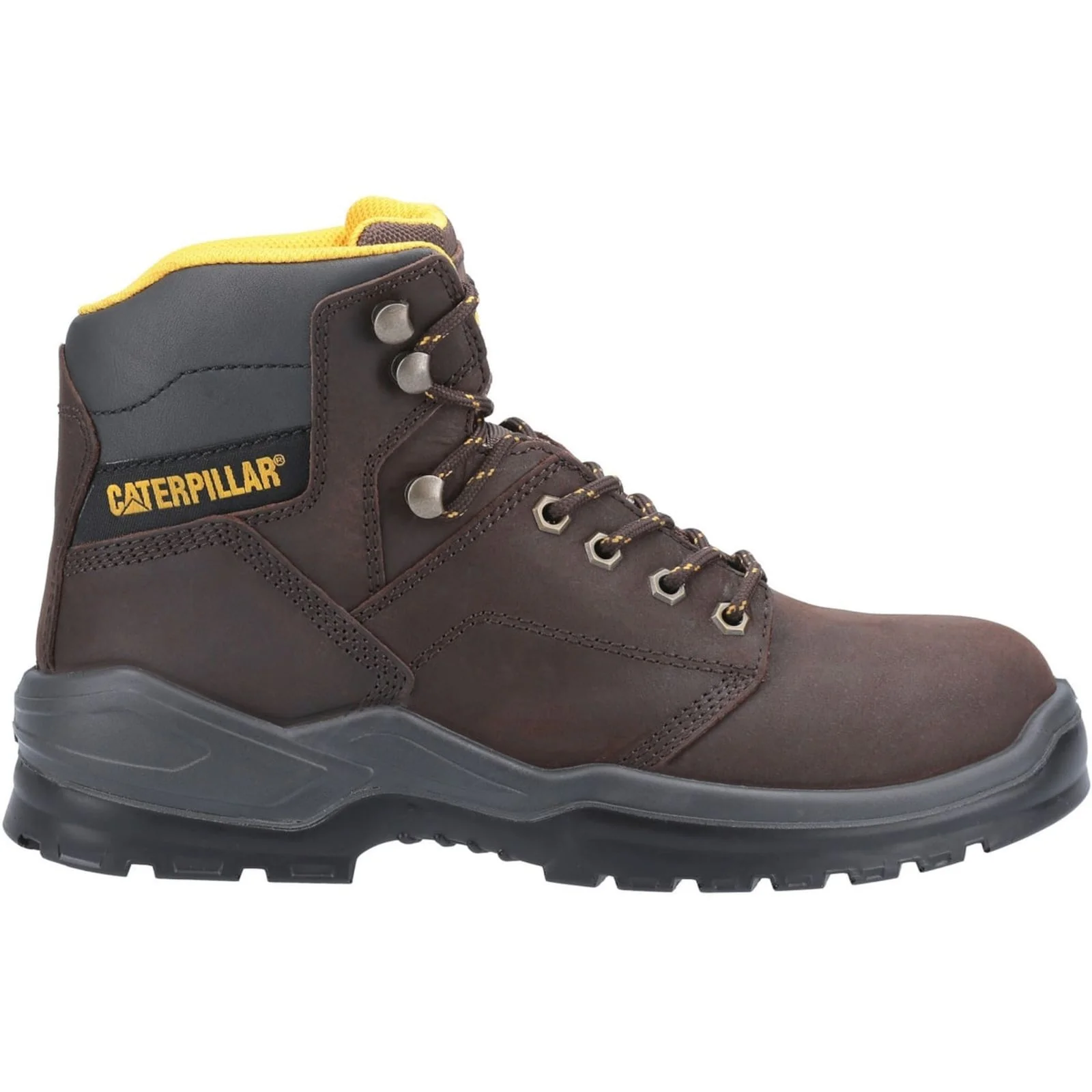 Caterpillar Mens Striver Injected Safety Boot Brown