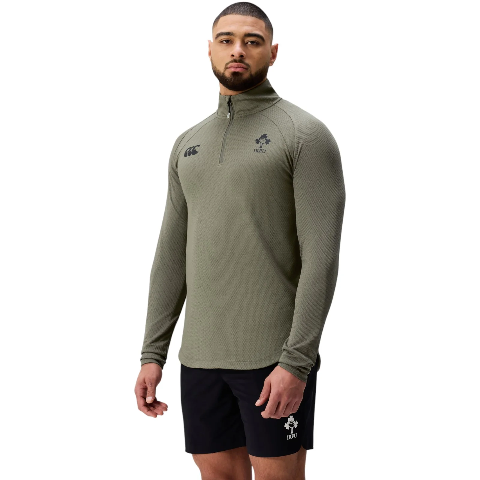 Canterbury IRFU Ireland Rugby Elite Mens First Layer Top - Image 3