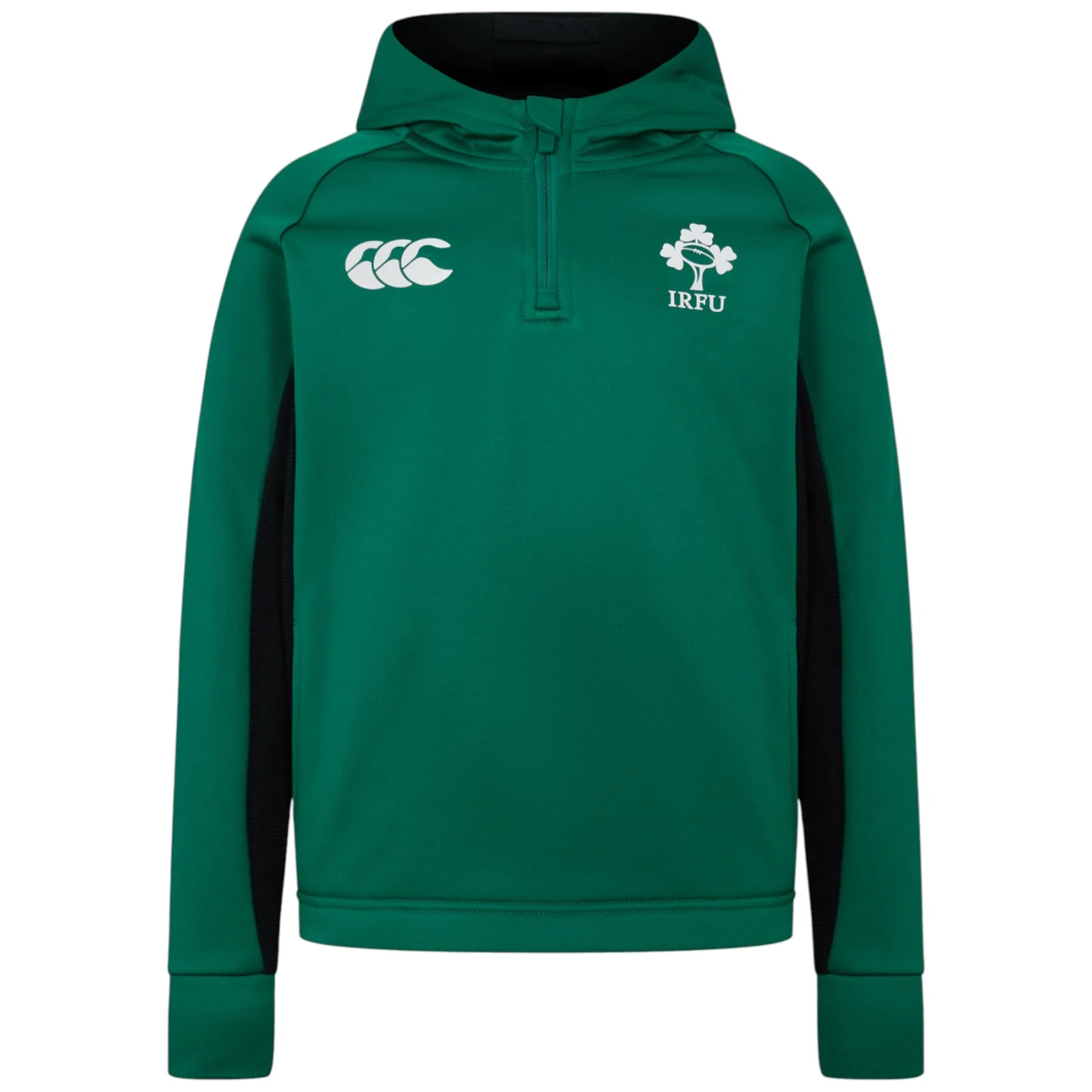 Canterbury IRFU Ireland Rugby Kids Half-Zip Training Hoodie - Image 9