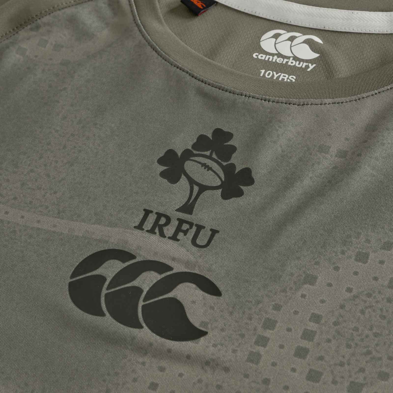 Canterbury IRFU Ireland Rugby Superlight Kids Training T-Shirt - Image 6